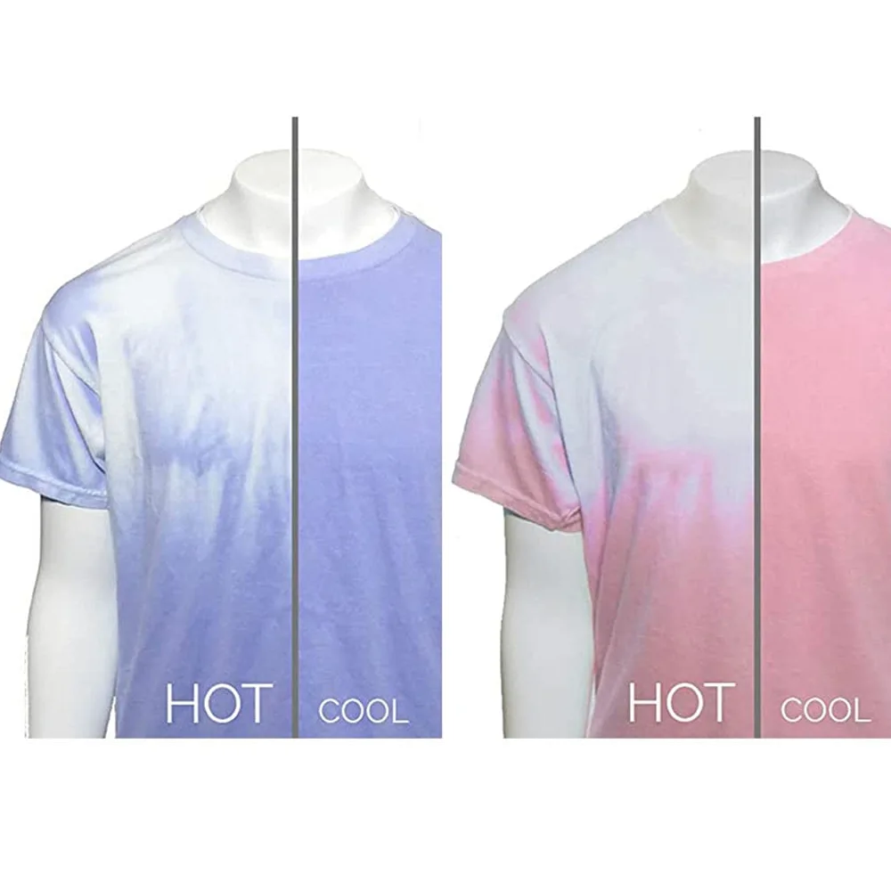 Pigmento termocromico che cambia colore, fantastico glitter per la temperatura, pigmento attivo in polvere sensibile al caldo per unghie
