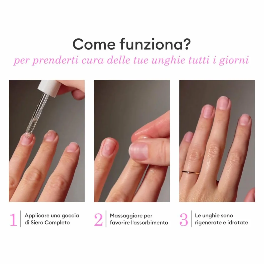 Manucurist - Siero Completo, Trattamenti per le Unghie Rovinate e le Cuticole, Idrata e Rigenera le Unghie che si Spezzano, Texture Gel Non Untuosa, Bio-based - Idee Regalo Donna