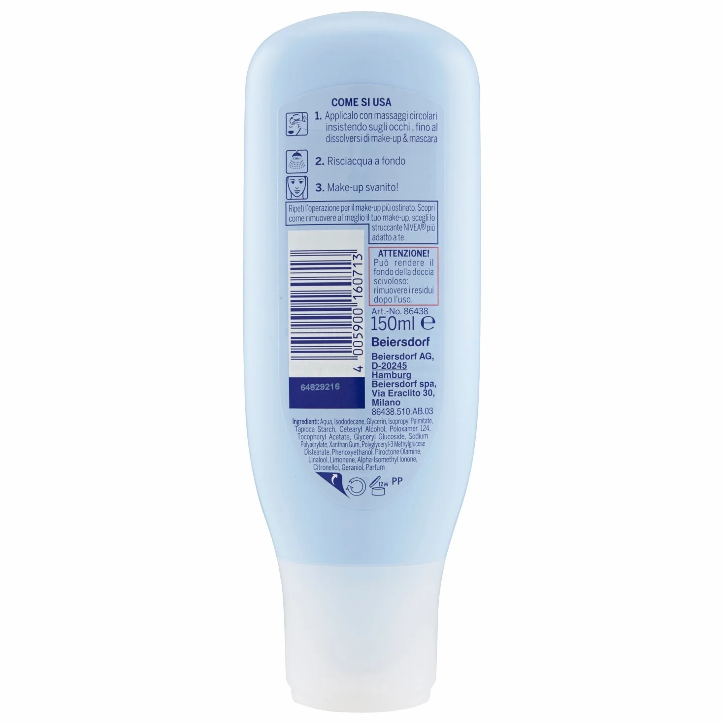 Nivea Visage Cleansing Struc Sotto La Doccia N/M 150Ml - [pacco da 3]