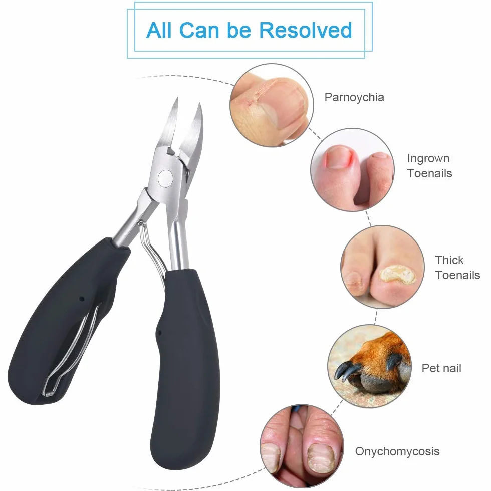 Tronchese Unghie Professinale per Unghie Spesse e Dure Pedicure Manicure