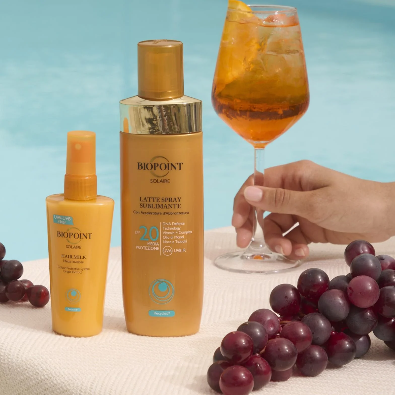 Biopoint Solaire Hair Milk Spray Protezione Solare per Capelli 100 ml