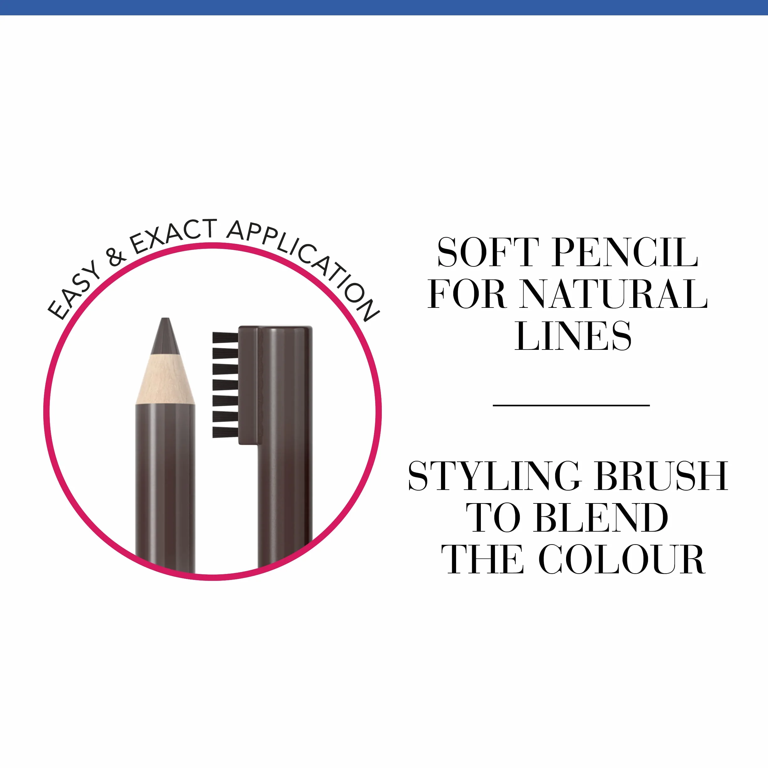 Bourjois Sourcil Précision Matita per Sopracciglia con Pettinino Incorporato, per Sopracciglia Ultra Definite, 04 Dark Brunette