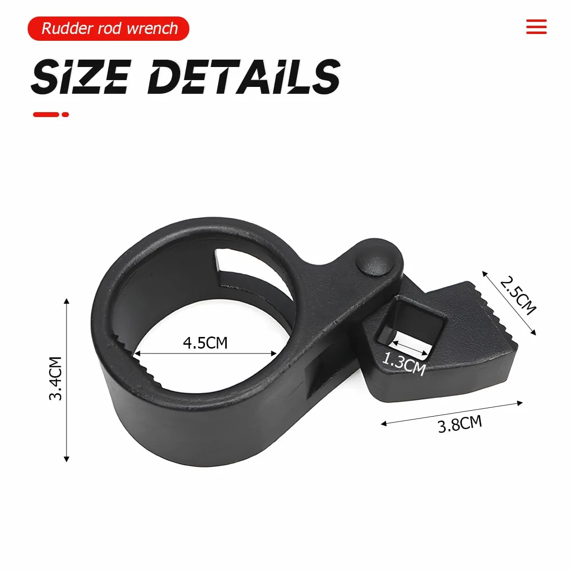 JNNJ Strumento Universale Interna per Tirante 27-42 mm Chiave per Tiranti Interni