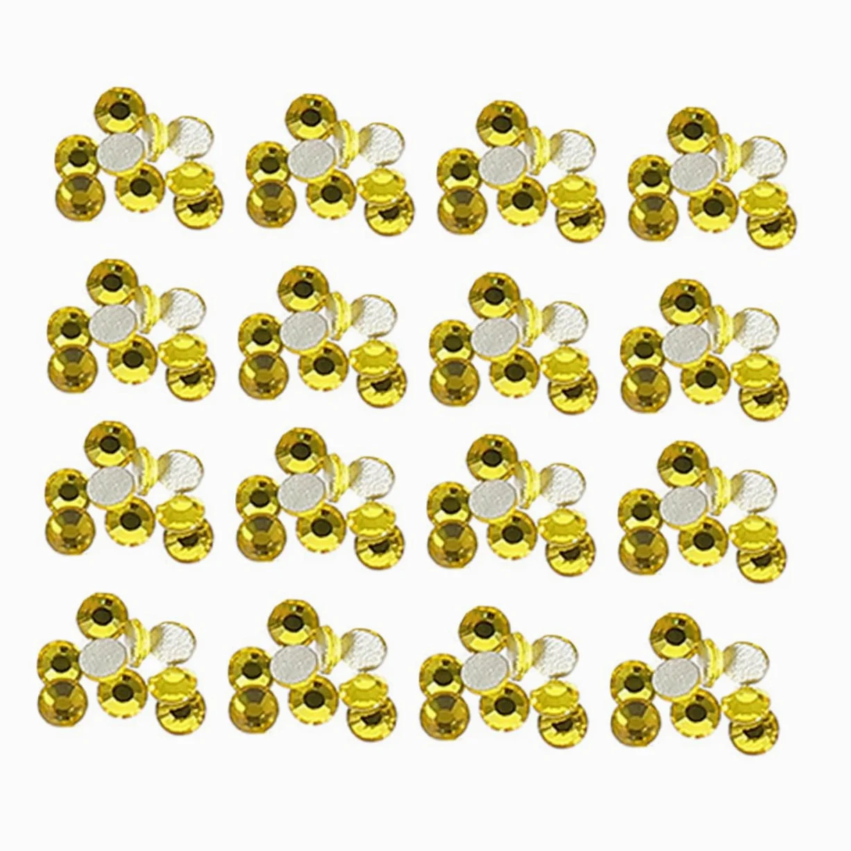 NUOBESTY 14400pezzi Strass Per Nail Art Decorazioni Per Unghie Flatback Charms Per Manicure Shiny Per Feste e Occasioni Speciali