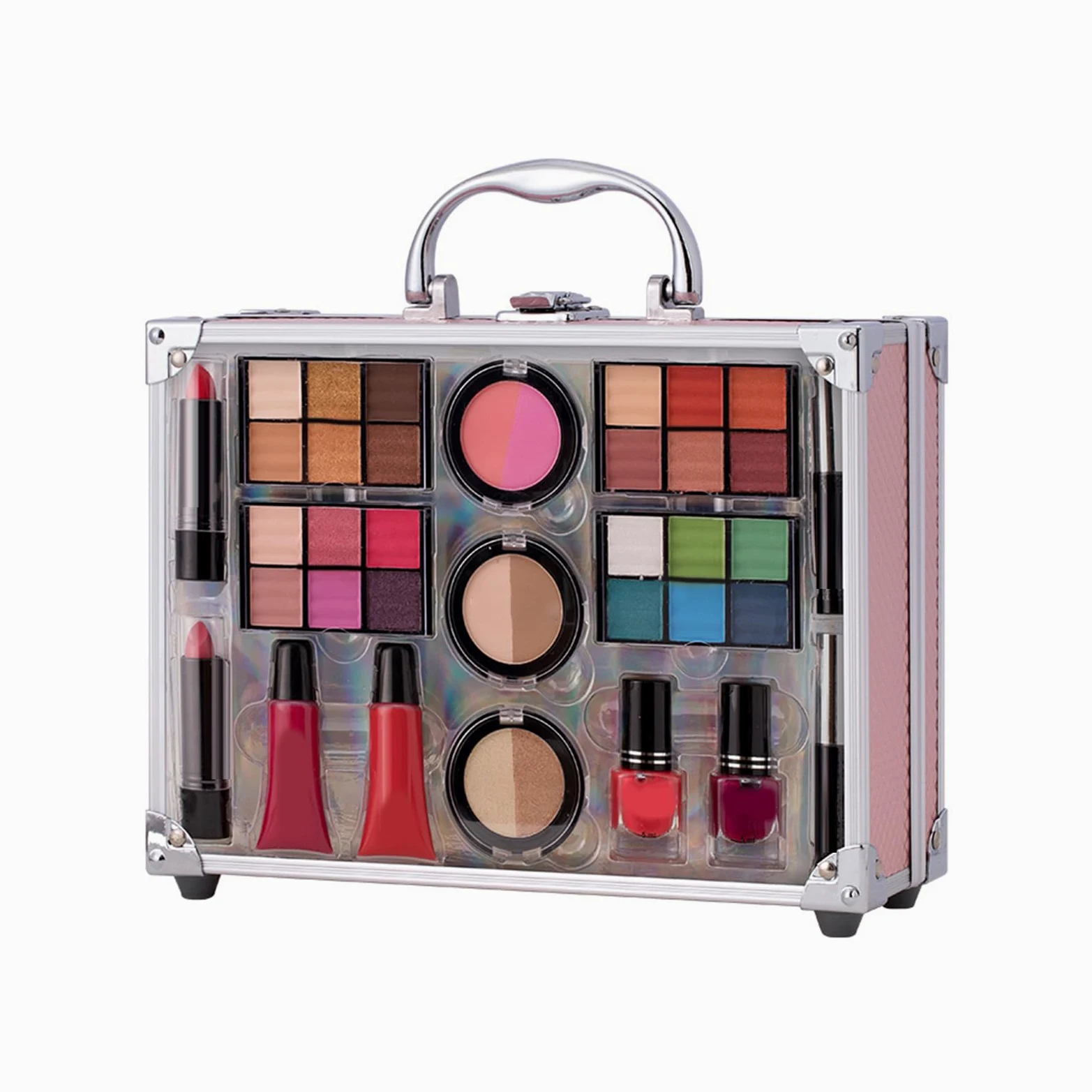 Kit Trucco Completo Ombretto Rossetto Fard Impermeabili per Trucco | kit di trucco per principianti per Casa, Viaggio, Vacanza, Viaggi d'Affari, Performance sul Palco, Eventi, Feste, Uscite
