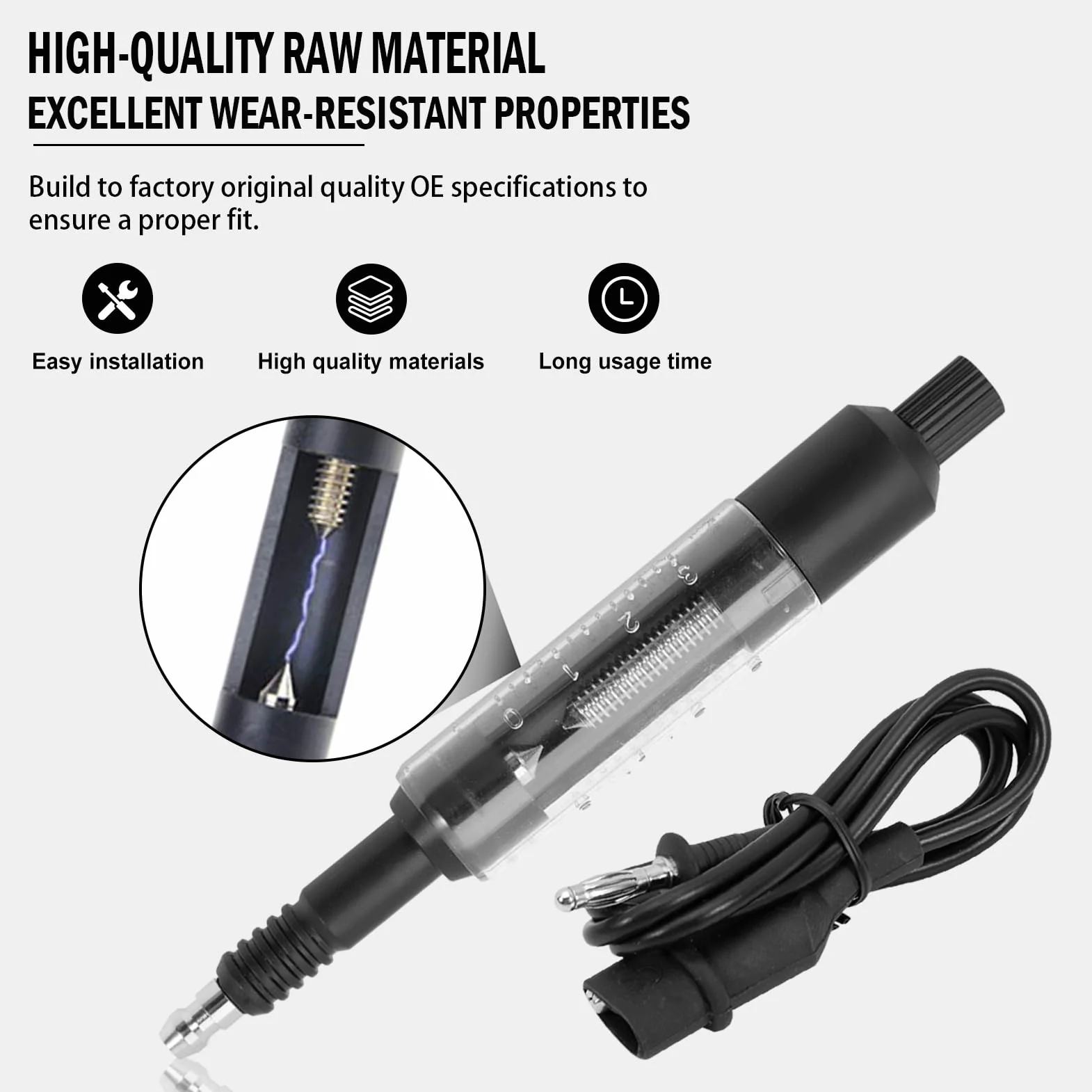 Tester Accensione Candela per Auto Camion Moto Tosaerba Motoseghe