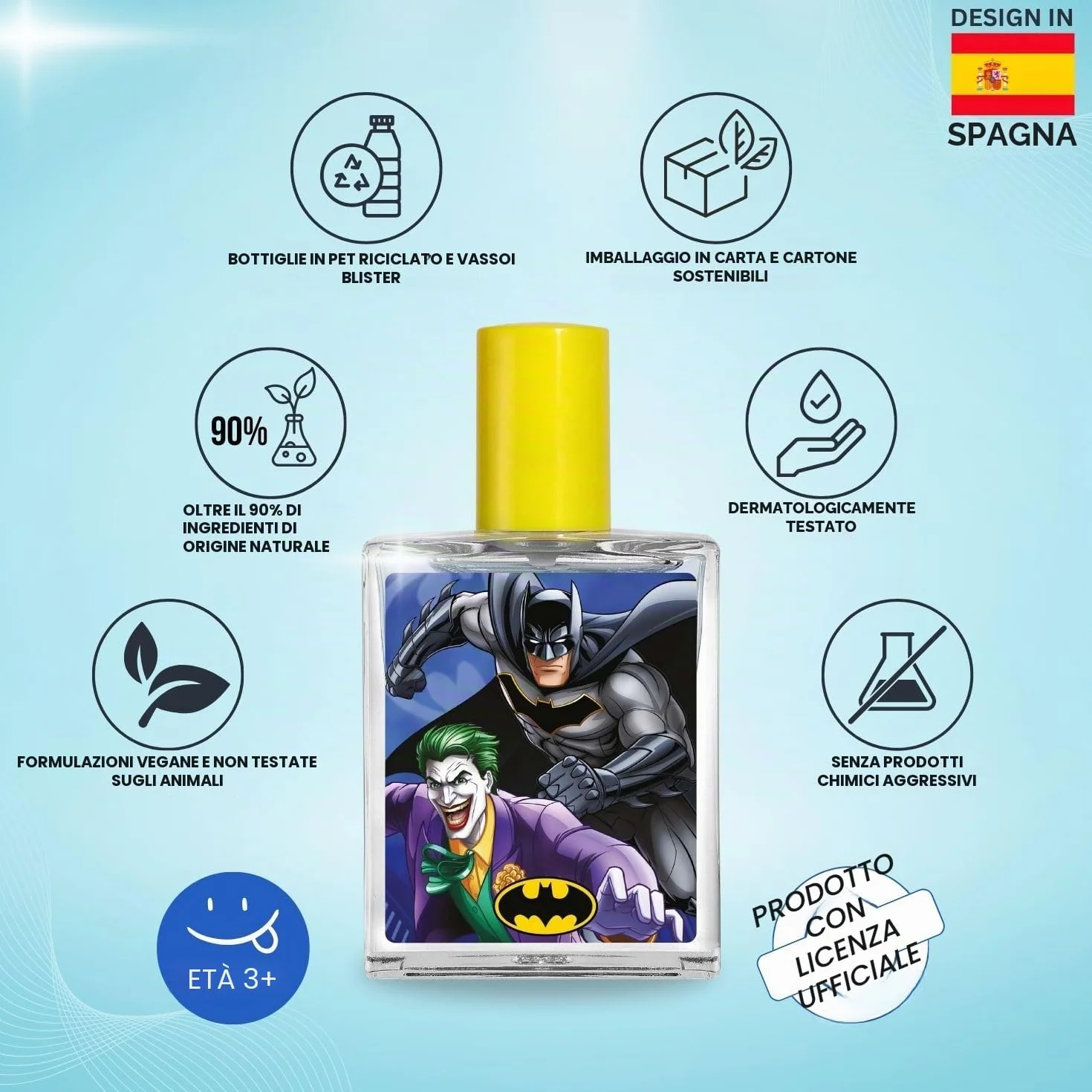 Batman & Joker Eau de Toilette dla dzieci 30 ml
