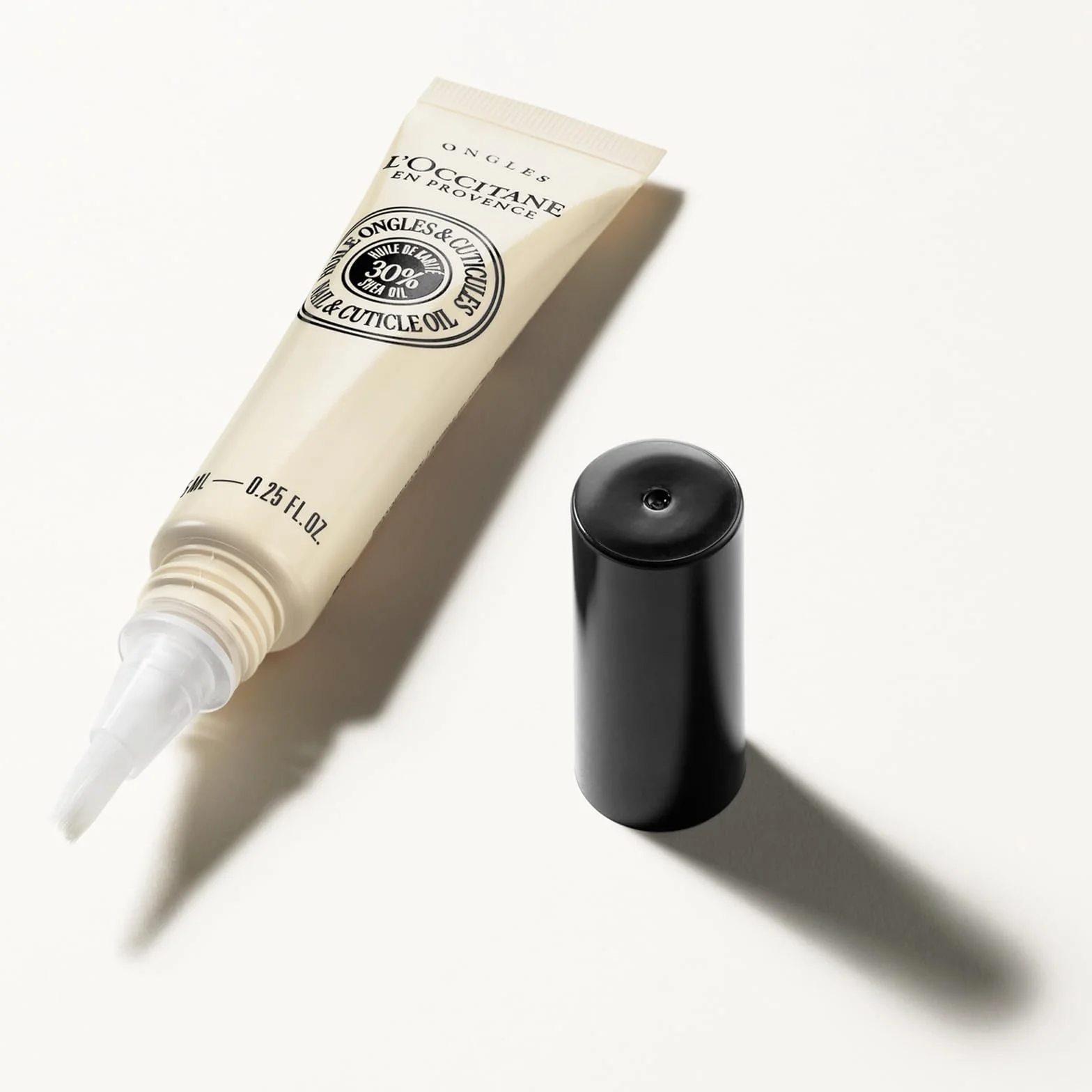 L'OCCITANE - Olio Unghie & Cuticole Karité - 7,5 ml - Rinforza e nutre - Prodotto in Francia