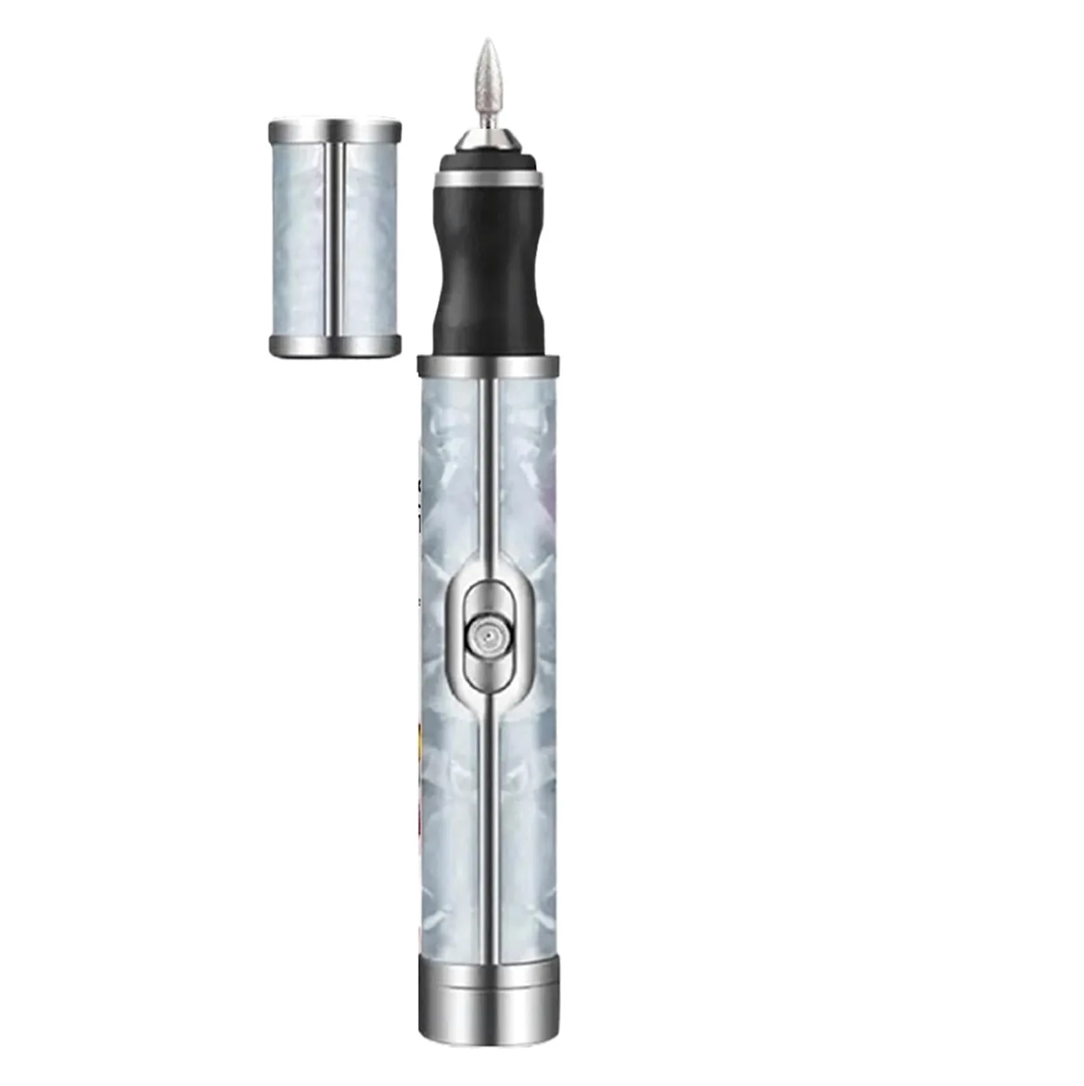 Set di Lime for Unghie elettriche a 4 velocità, Senza Fili, for Unghie acriliche, Unghie Spesse, for Modellare i Bordi, lucidare, levigare, Curare la Pelle Morta.(Blue Plus)