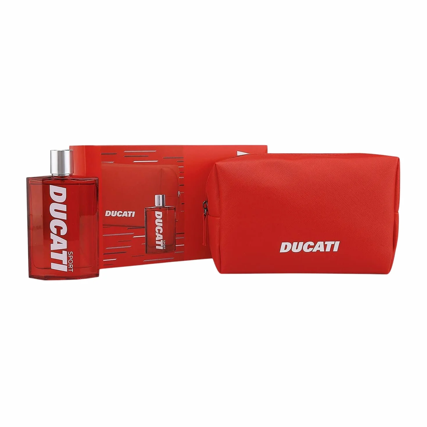 DUCATI SPORT | Set Regalo, Profumo Uomo da 100ml + Beauty Case