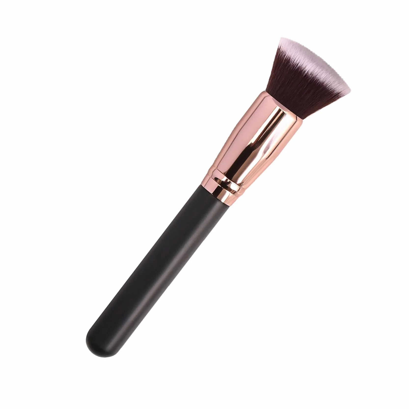 Pennello da trucco, bellezza, contouring, fibra sintetica alta qualità, cosmetici occhi e viso (pennello piatto)