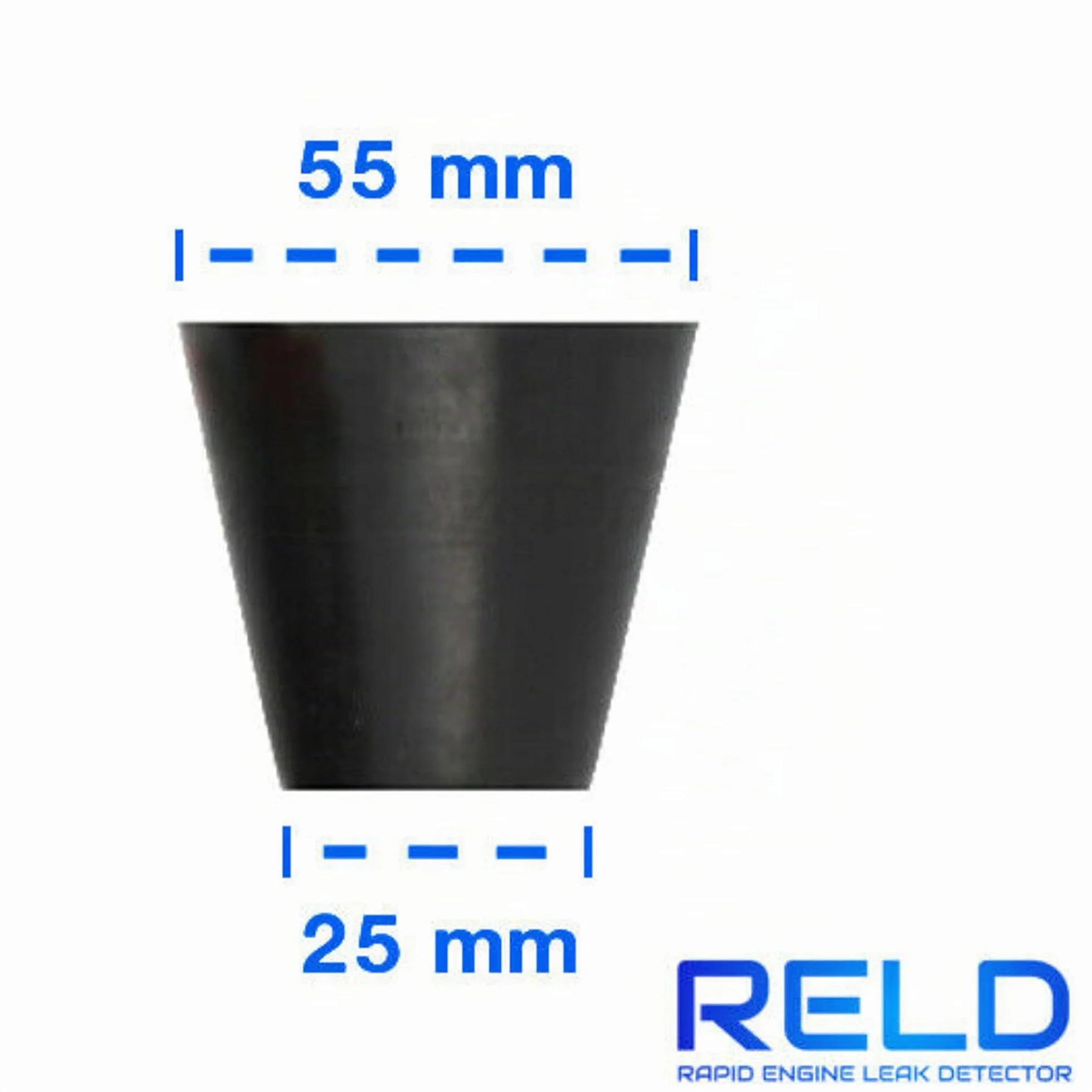 RELD Tester di guarnizione a testa cilindrica, analizzatore CO2 per acqua refrigerante universale per auto e moto, 50 test