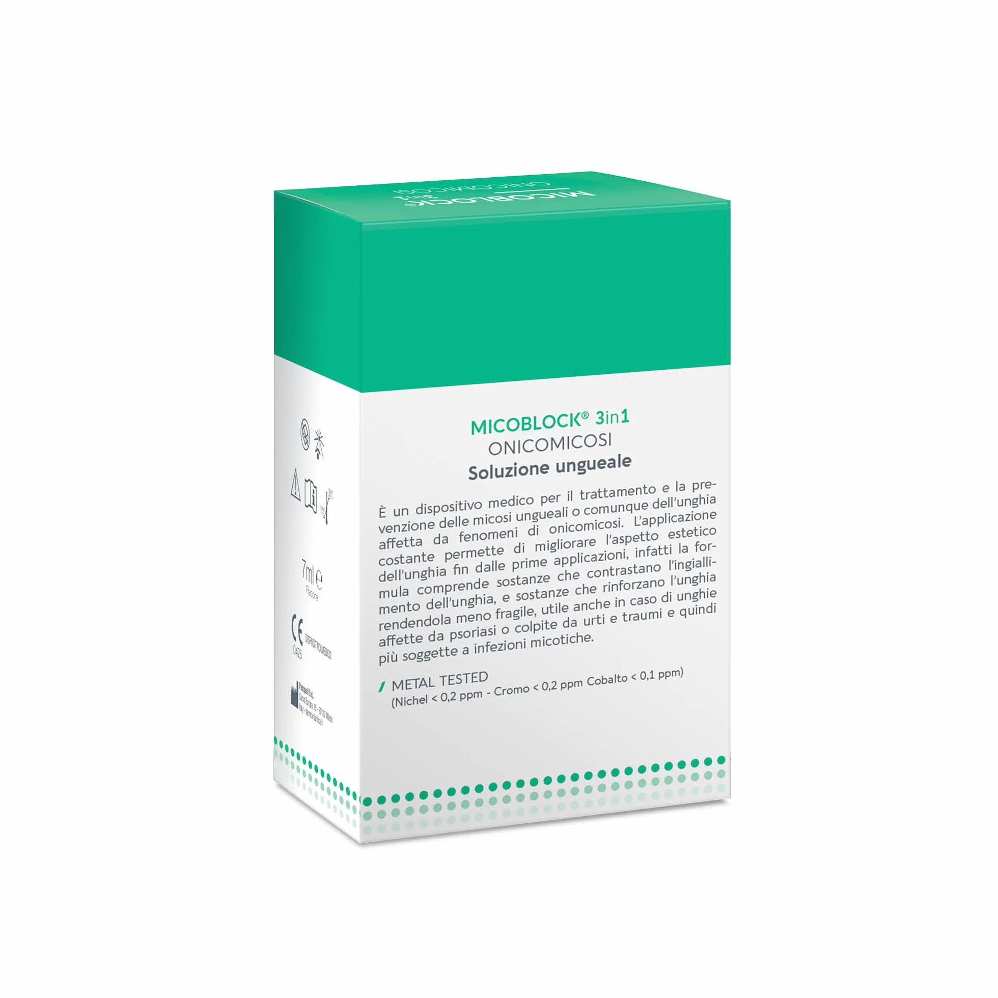 Dermovitamina Micoblock 3in1Onicomicosi Smalto Curativo Infezioni Fungine 7ml