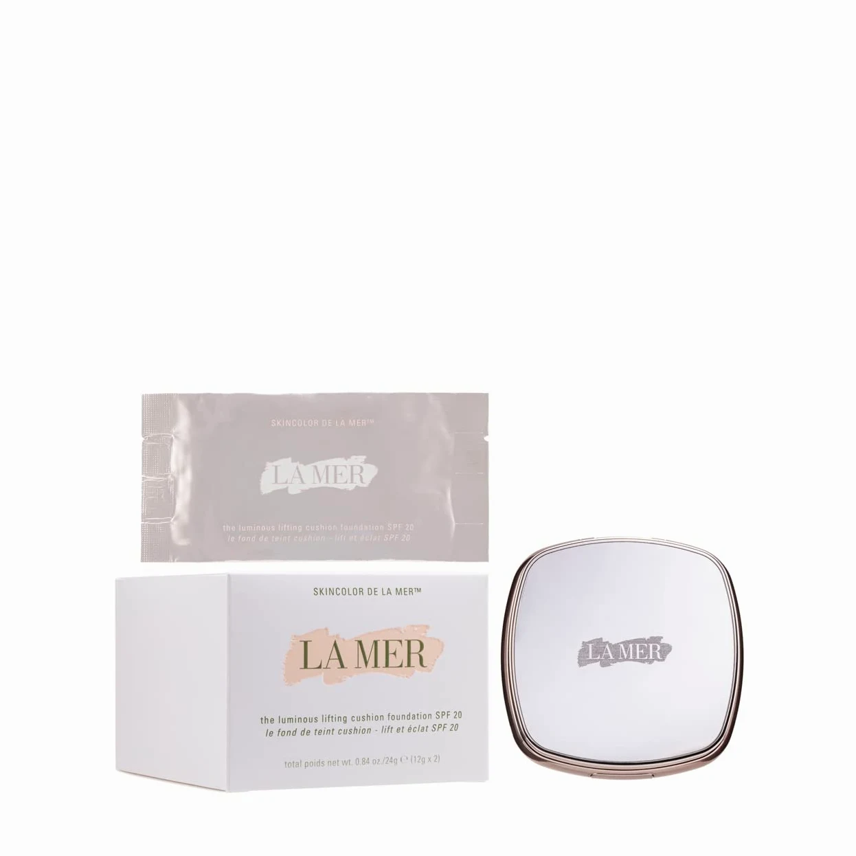 Cushion Compact Foundation, 01 Pink Porcelain