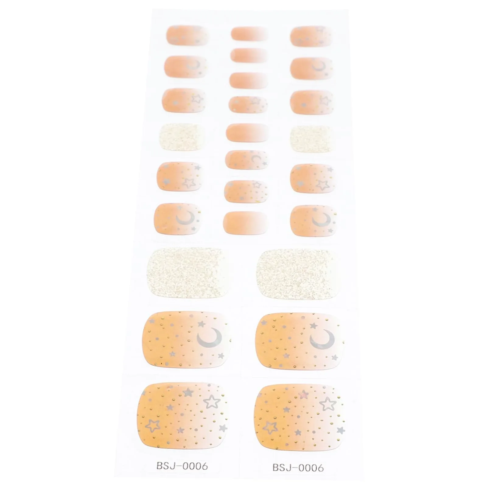 Didiseaon 5 Set Adesivi Per Unghie in Gel Attaccare Le Strisce Di Smalto Per Unghie Adesivi Per ie Adesive in Gel Smalto Per Strisce Per ie e ie