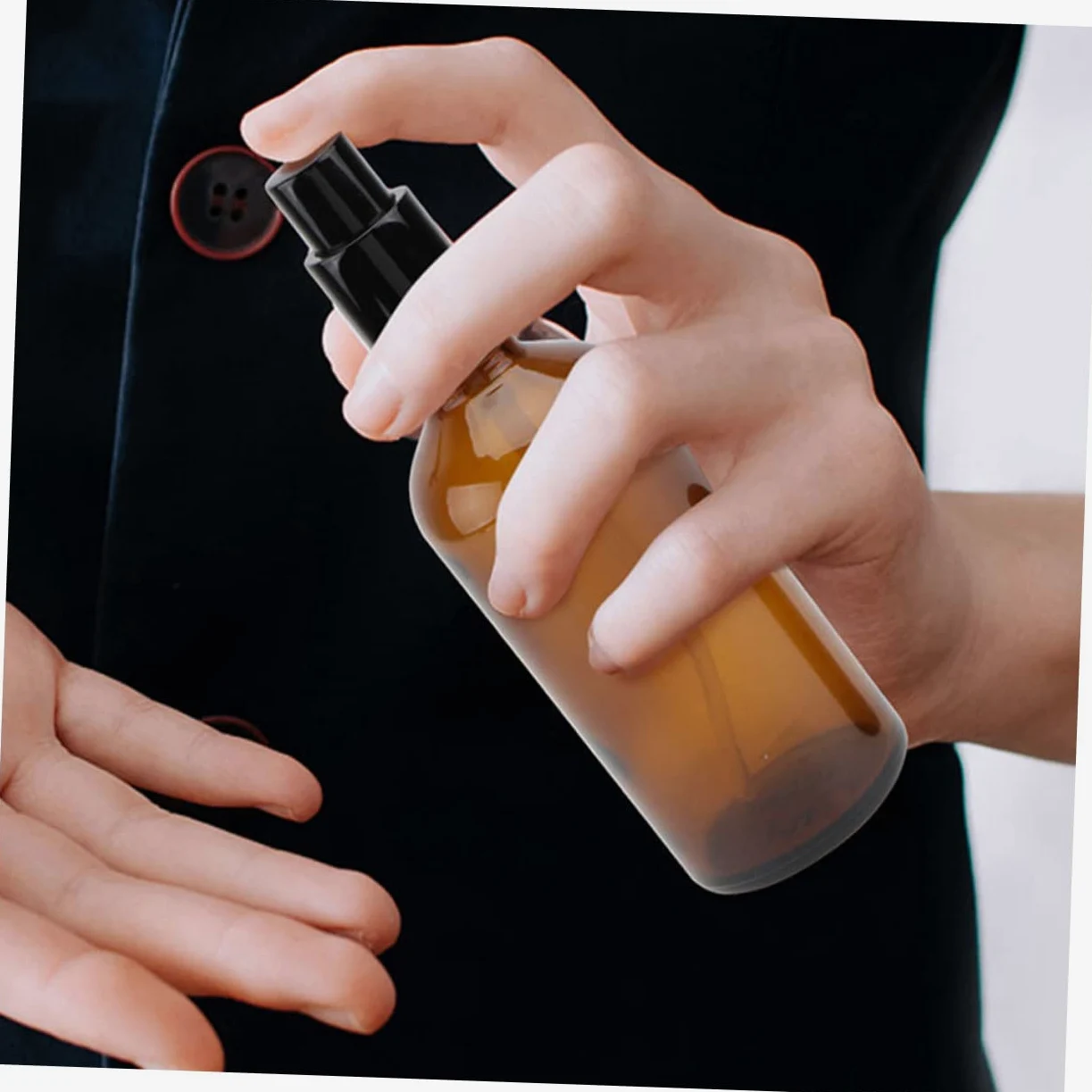 minkissy 12 Bottiglie Spray in Vetro 30ml Riutilizzabili per Oli Essenziali Travel e Business Trip, Flaconi Spray Vuoti Multiuso Facili da Trasportare