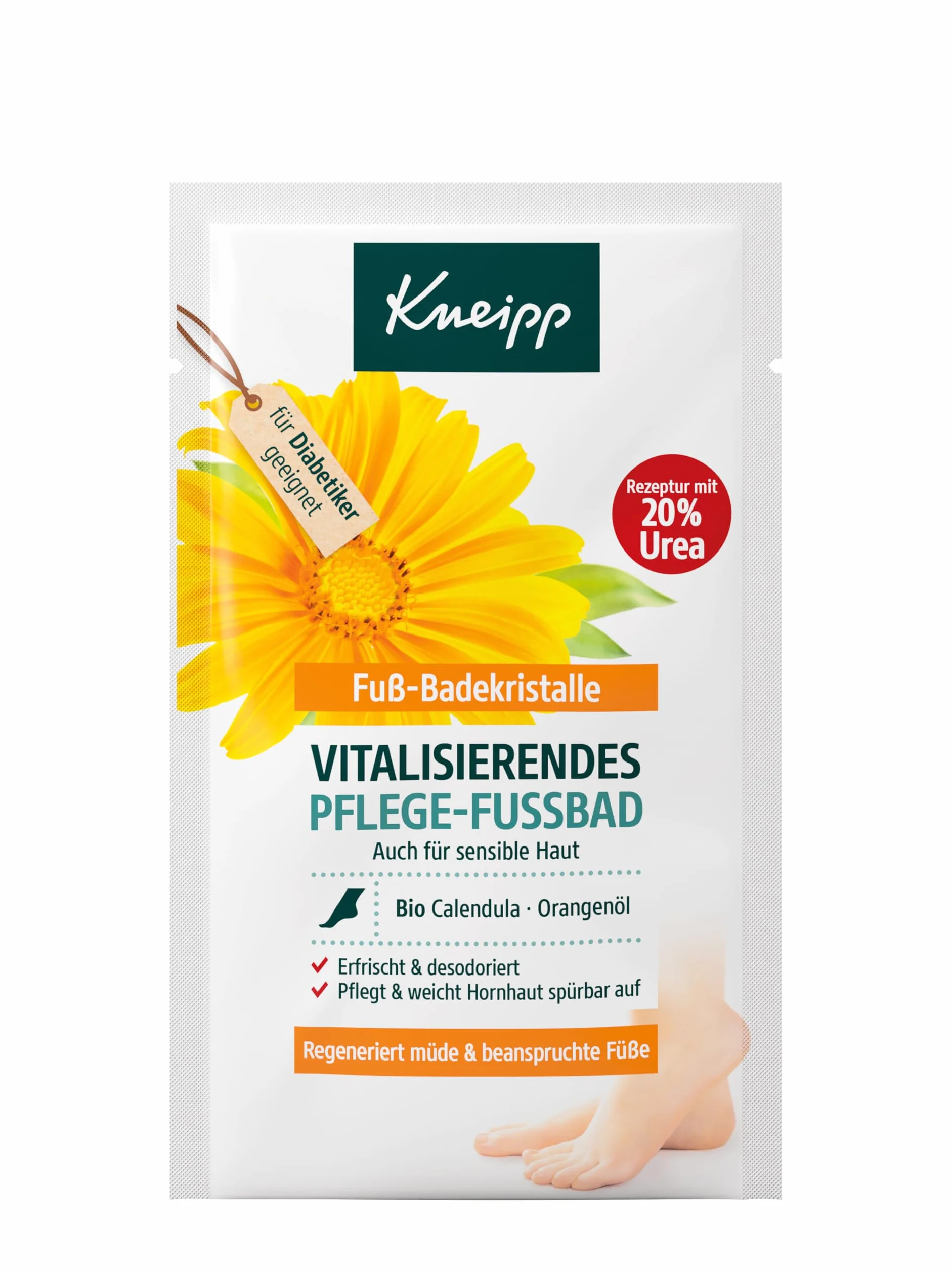 Kneipp Cristalli per pediluvio, pacco da 1 x 40g