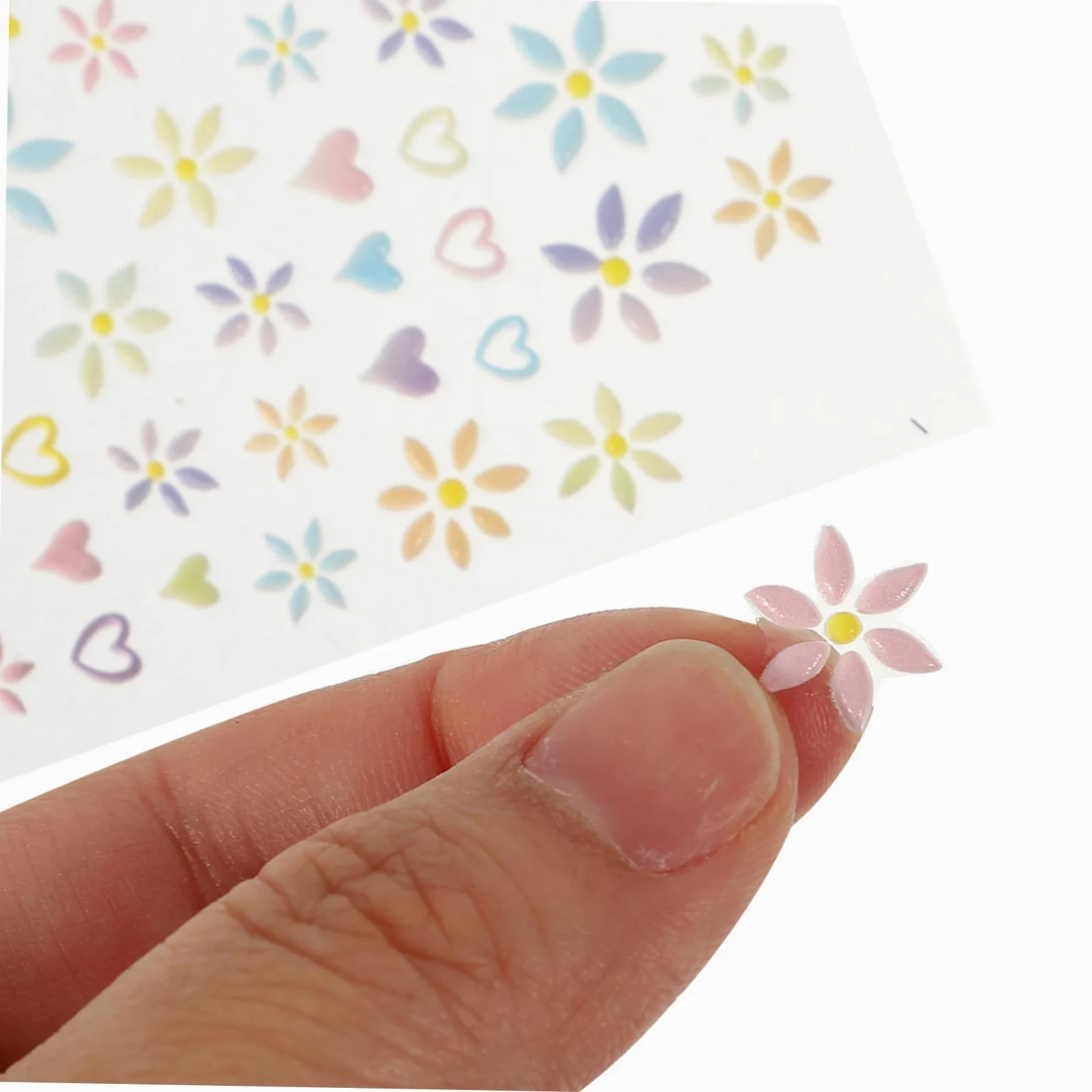 Healeved 12pezzi Nail Art Stickers Adesivi Per Unghie Decorativi Facili Applicare Adatti Per Manicure Design Decorazioni Per Unghie