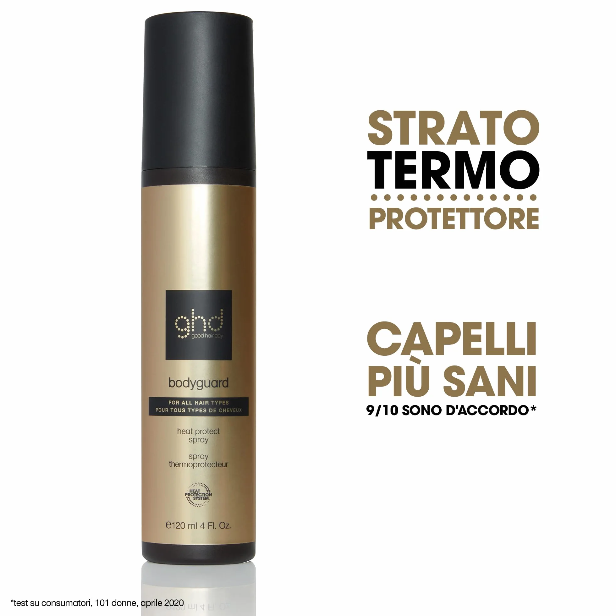 ghd Bodyguard Spray Termoprotettore per Capelli Heat Protection System 120 ml