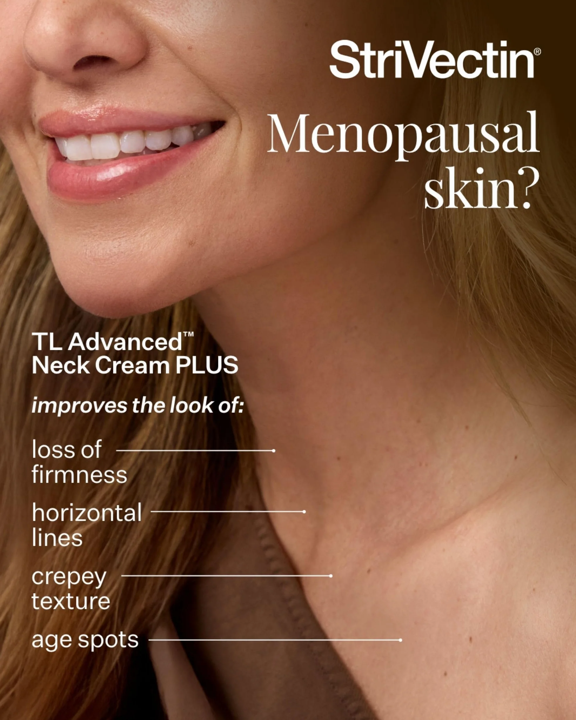 StriVectin TL Advanced™ Tightening Neck Cream PLUS, 0,25 fl oz per rassodare e rassodare le linee del collo e del décolleté