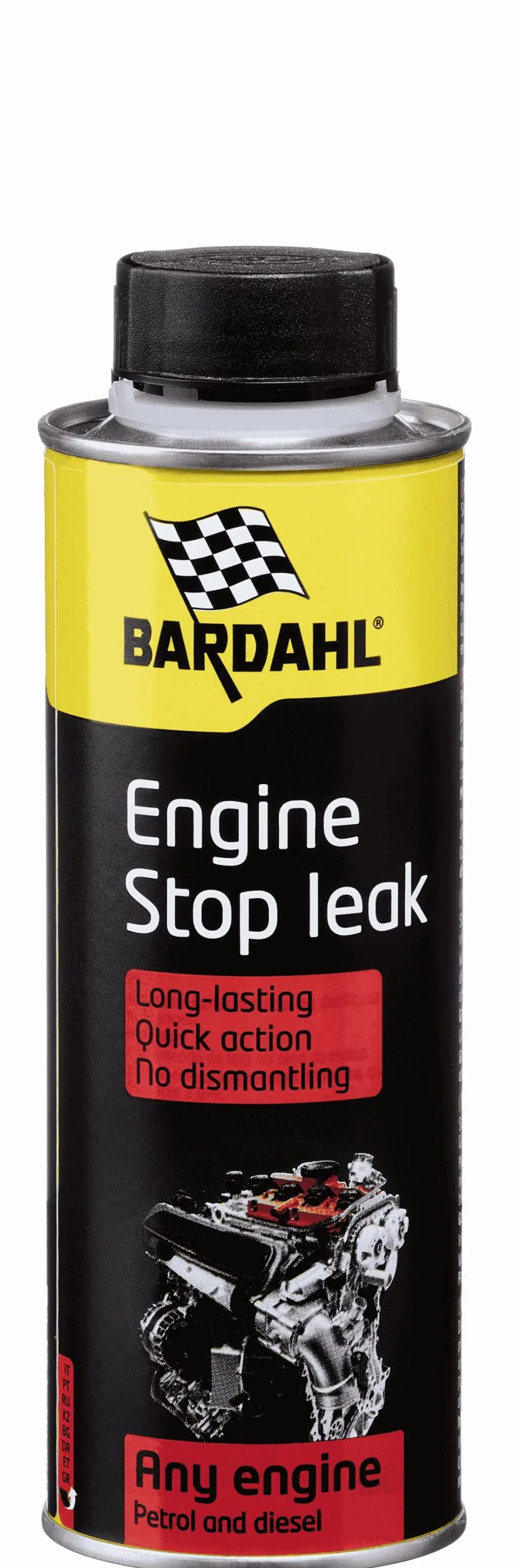 Bardahl 145023 Silicone Additivo Olio per Auto, Elimina Perdite Olio Motore, 300 ml