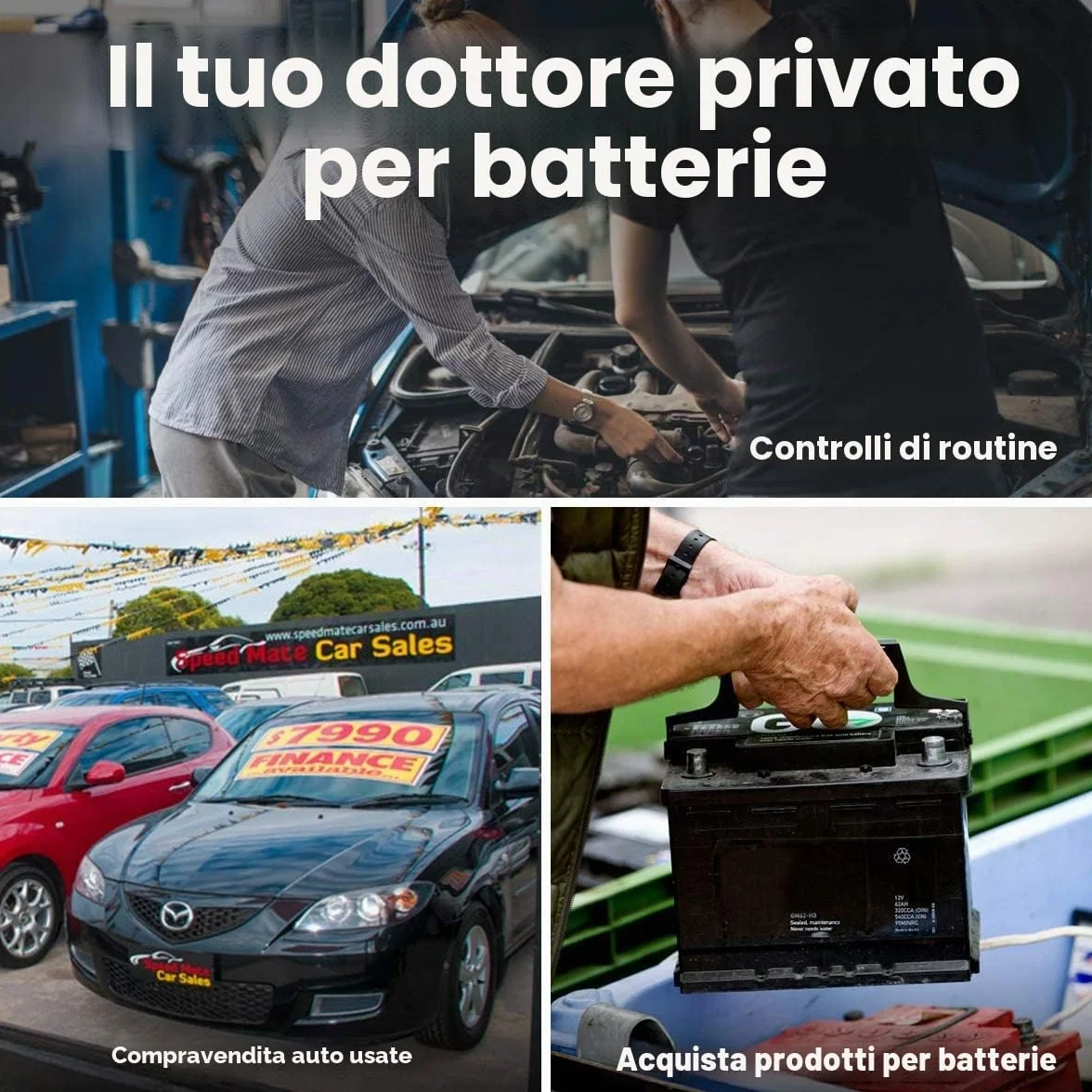 TOPDON BT100 Tester batteria auto 12V 100-2000 CCA analizzatore sistema di ricarica