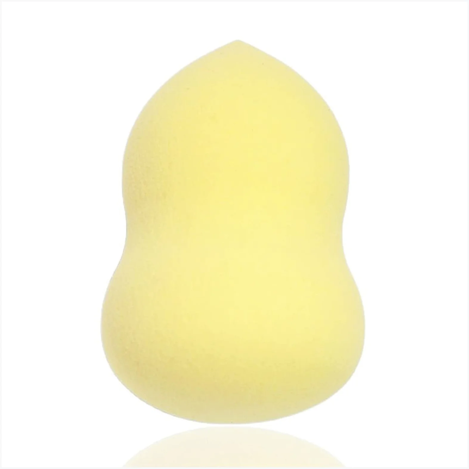 Piumino da cipria 50 pezzi di soffio morbido puff trucco spugna bellezza lattice-free trucco latte polvere frullatore di velluto blender spugna Piumino da cipria sciolto (Size : Gourd 01)