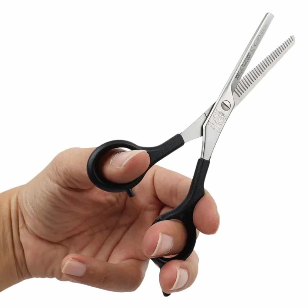Kiepe 2155 Sonic Forbice Professionale Sfoltire 6 Pollici 28 Denti Acciaio Inox Impugnatura Ergonomica Semi-Offset Made in Italy