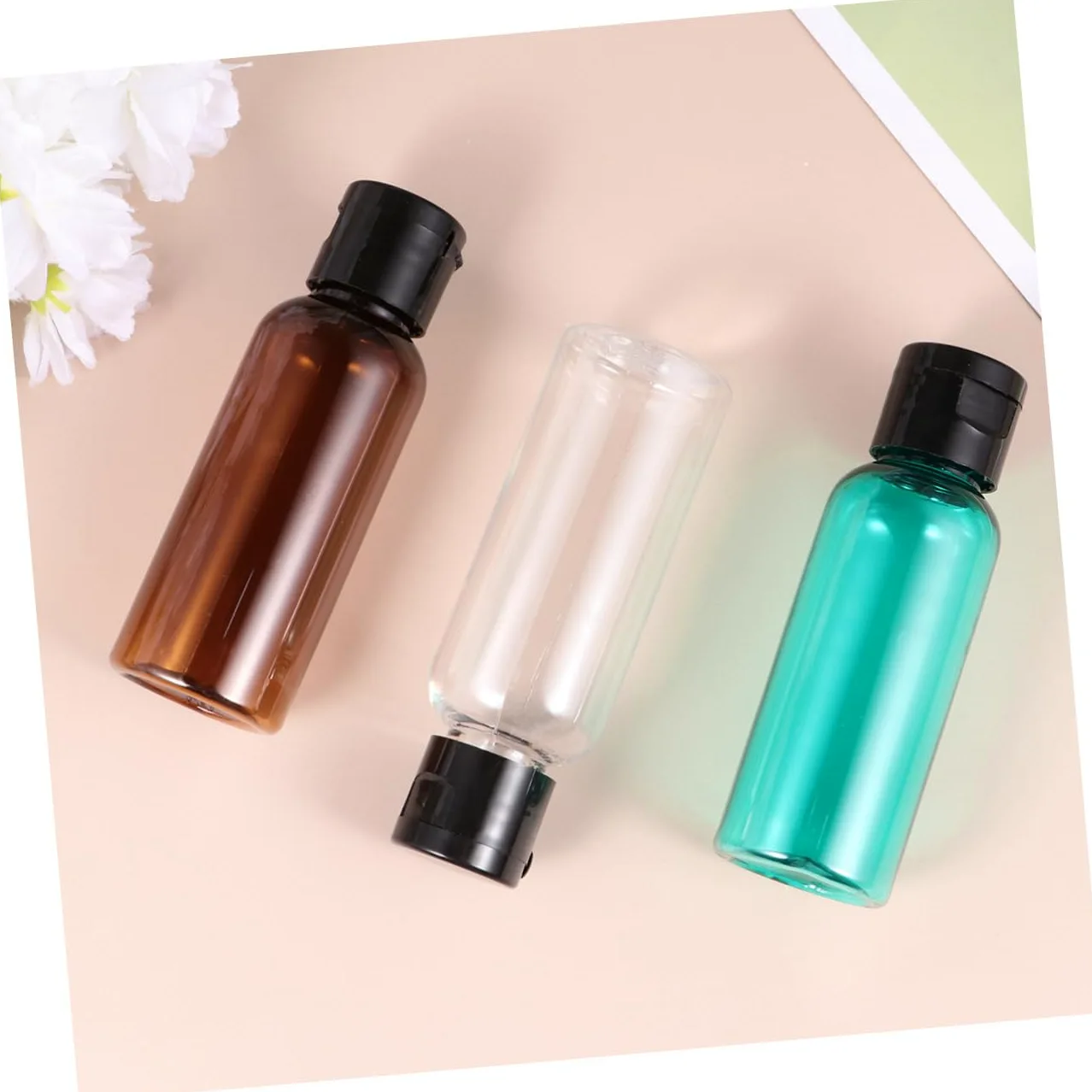 Healeved 3 Set Di Flaconi Ricaricabili Da Viaggio Per Profumi Da 50 Ml Contenitori Da Viaggio Comprimibili Flaconi Secondari Per Dispenser Di Cosmetici 10 Pezzi*3