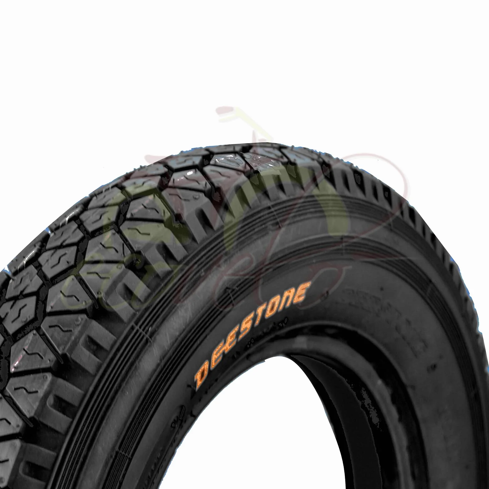 PNEUMATICO DEESTONE 4.50 10 COPERTONE GOMMA RINFORZATA 8 TELE X APE PIAGGIO MP501/MP601 OMOLOGATO E4