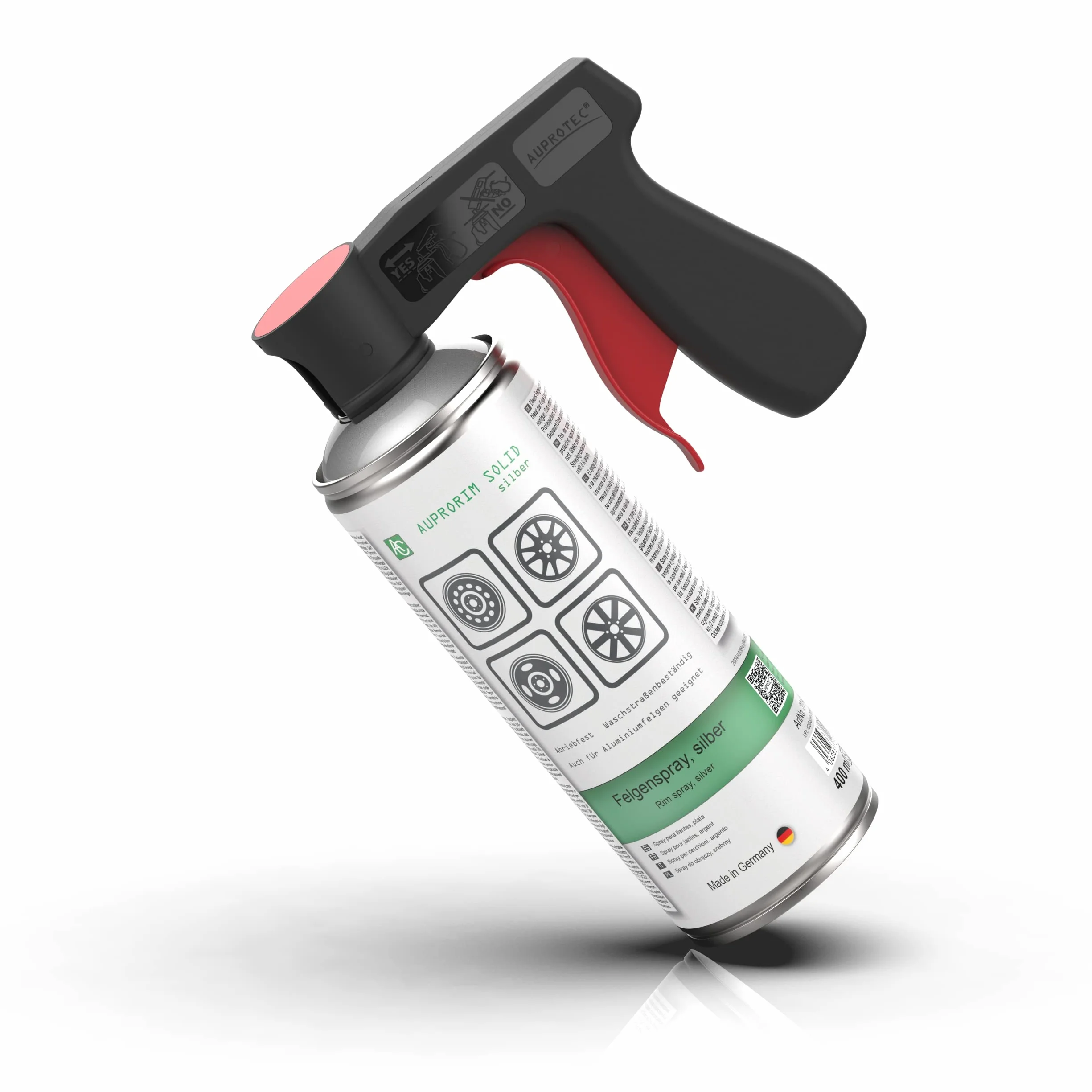 AUPROTEC Originale Impugnatura per bombolette Spray Maniglia di bombola erogatore