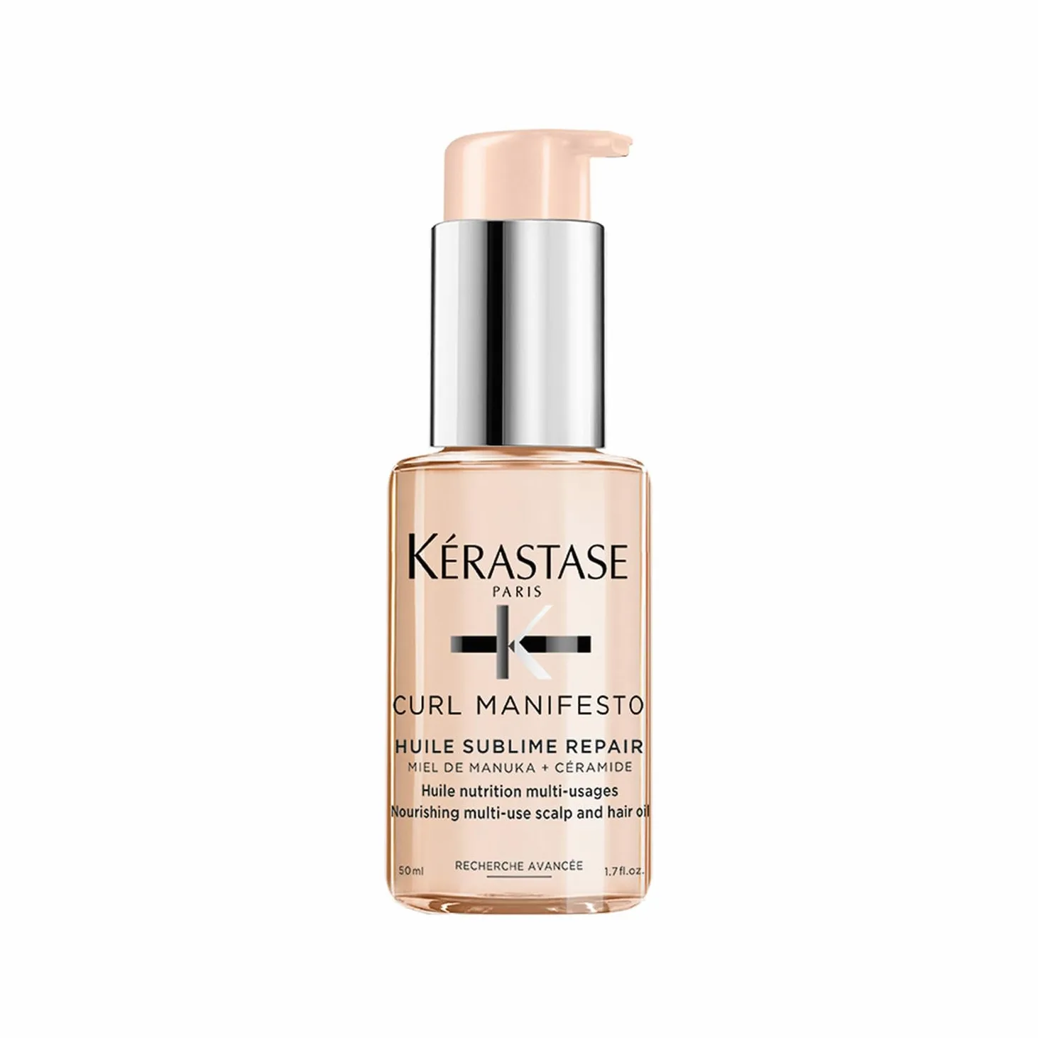 Kérastase, Curl Manifesto, Huile Sublime Repair, Olio termoprotettore, Per Tutti i Tipi di Capelli Ricci & Crespi, 50 ml