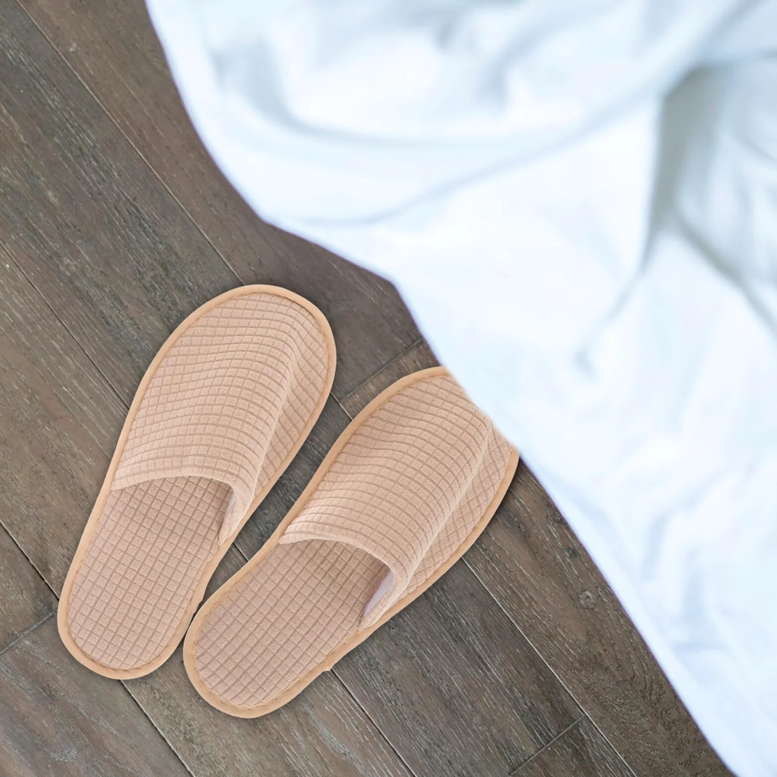 Pantofole Usa e Getta in Pile per Ospiti 6 Paia Pantofole Lavabili Antiscivolo per Hotel e Casa per Mantenere i Piedi Puliti senza Odore