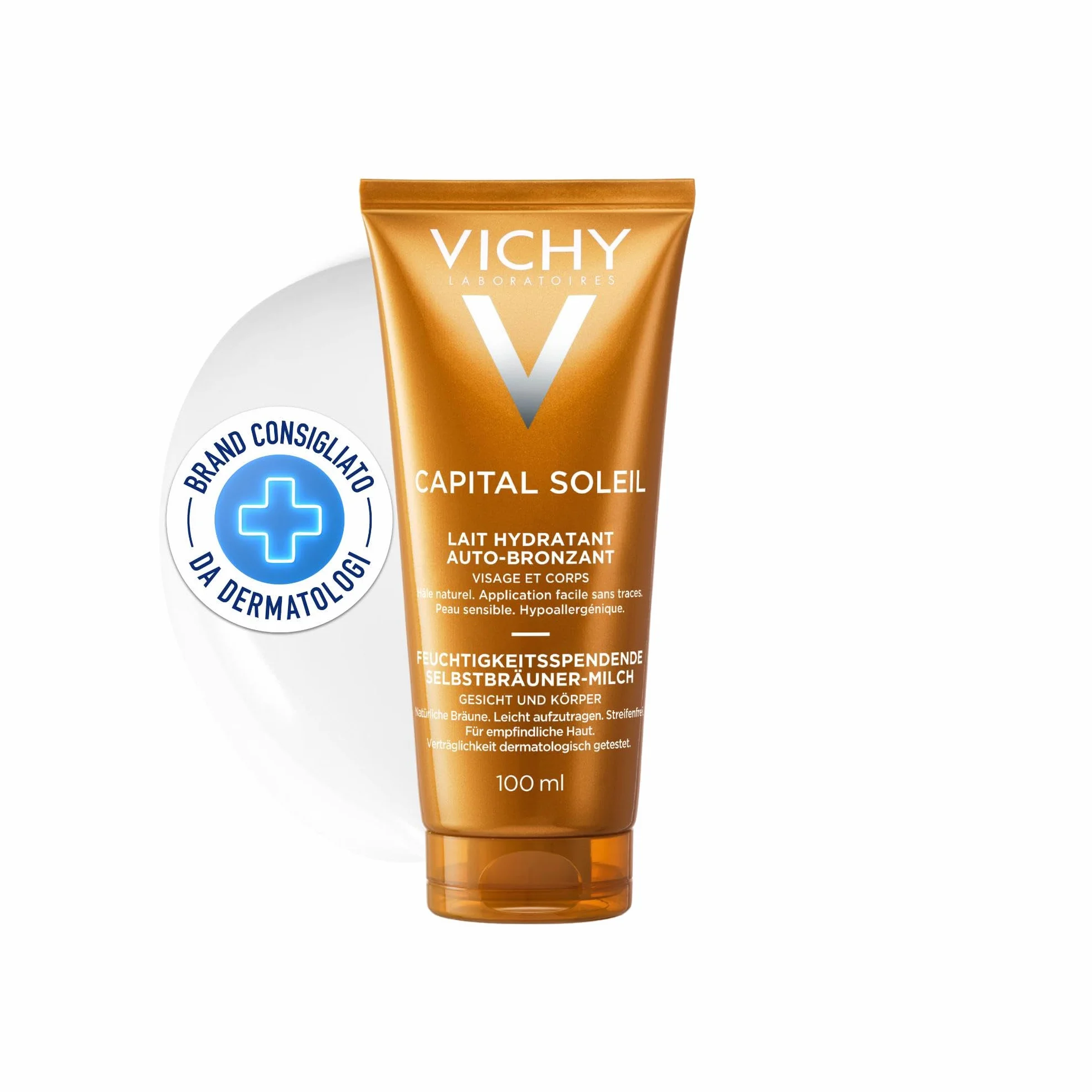 Vichy Ideal Soleil Self Tanner Face Body - 100 ml
