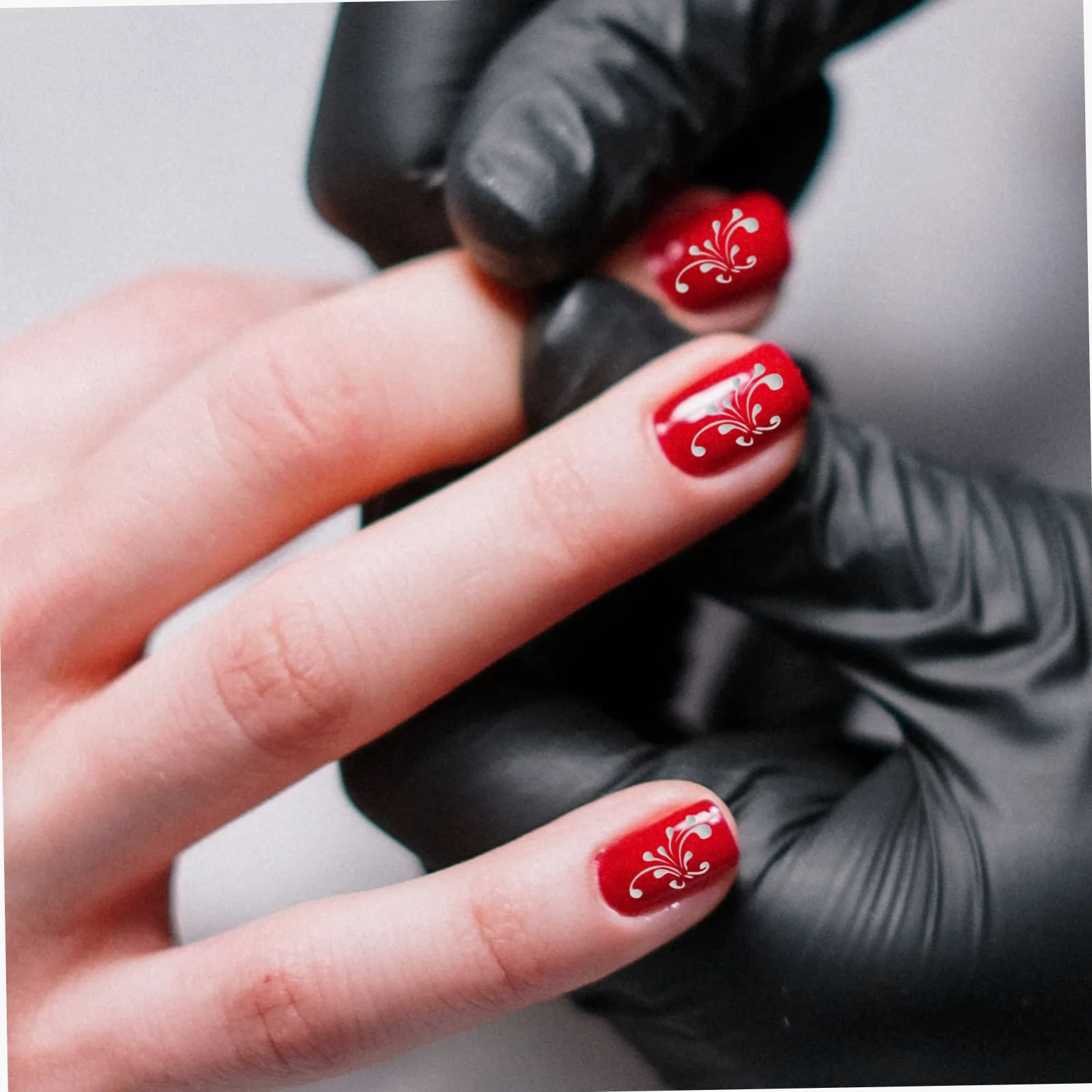 VICASKY 5 Set Adesivi Per Unghie Floreali Impermeabili Per Nail Art Decorazioni Per Unghie E Dita Per Speciali 8 Fogli*5