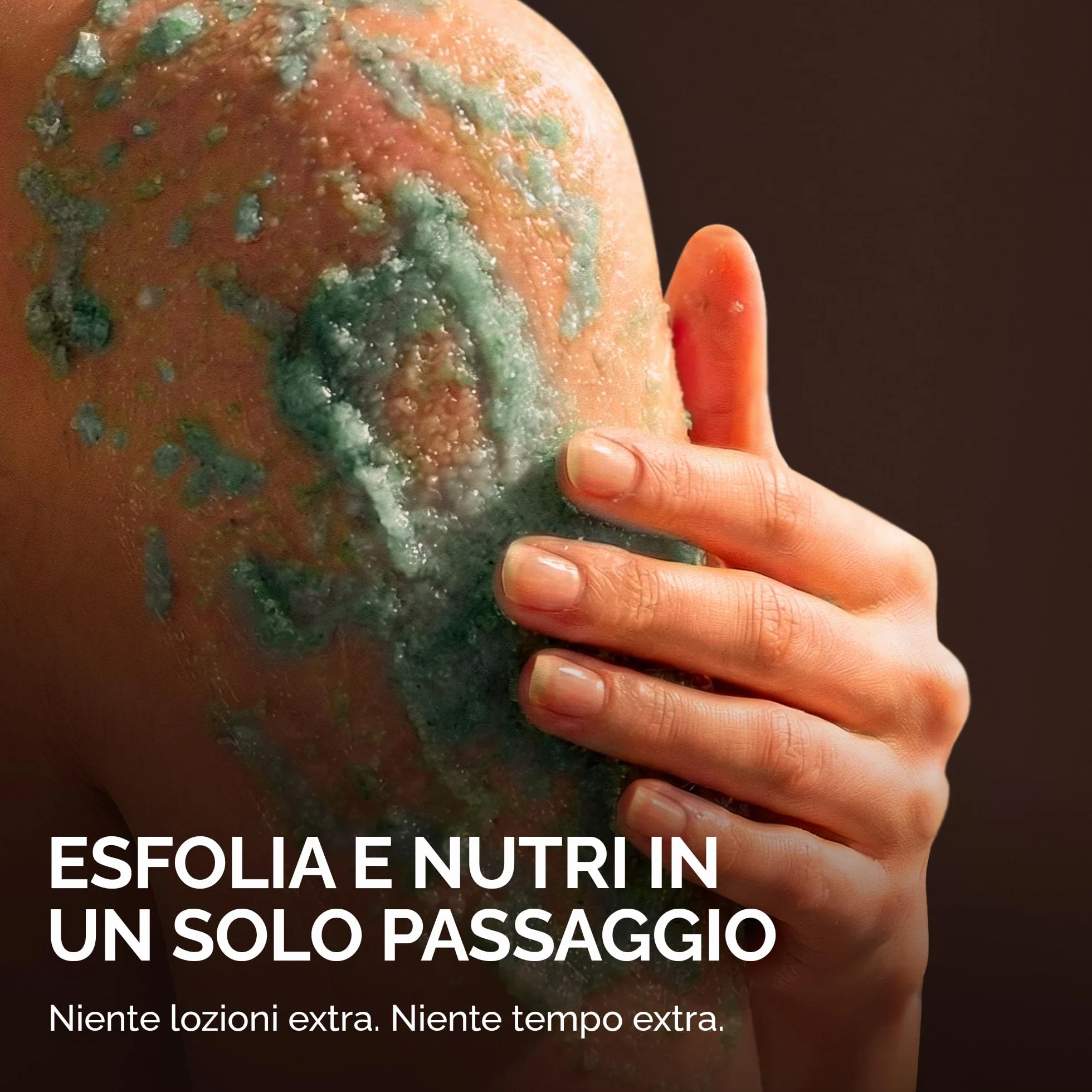 Pranaturals Scrub Corpo Rivitalizzante ai Sali del Mar Morto 500g Esfoliante Nutriente Mango Kiwi