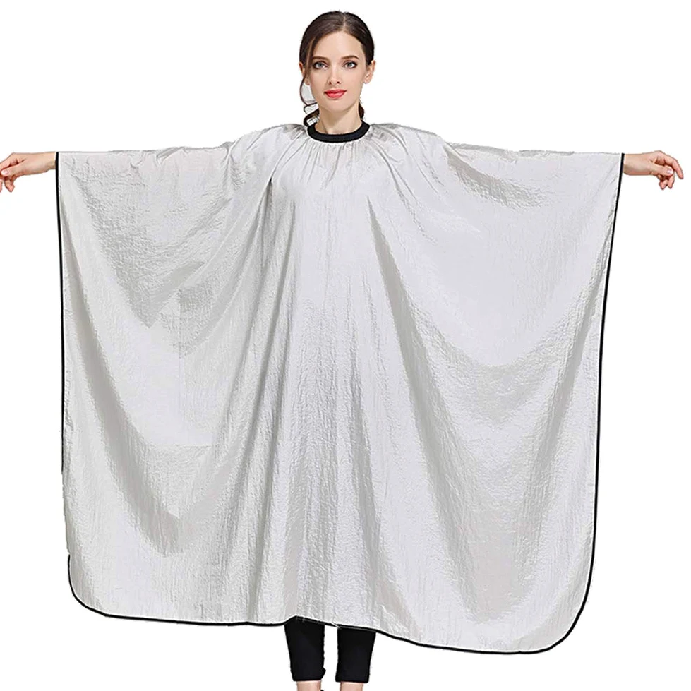 Alta Qualità Mantella Per Tagliare I Capelli Taglio Adulto Salone Barbiere Parrucchiere Cape Taglio Di Capelli Capo Impermeabile Abito Di Tintura Professionale Parrucchiera Strumento,A,3PCS