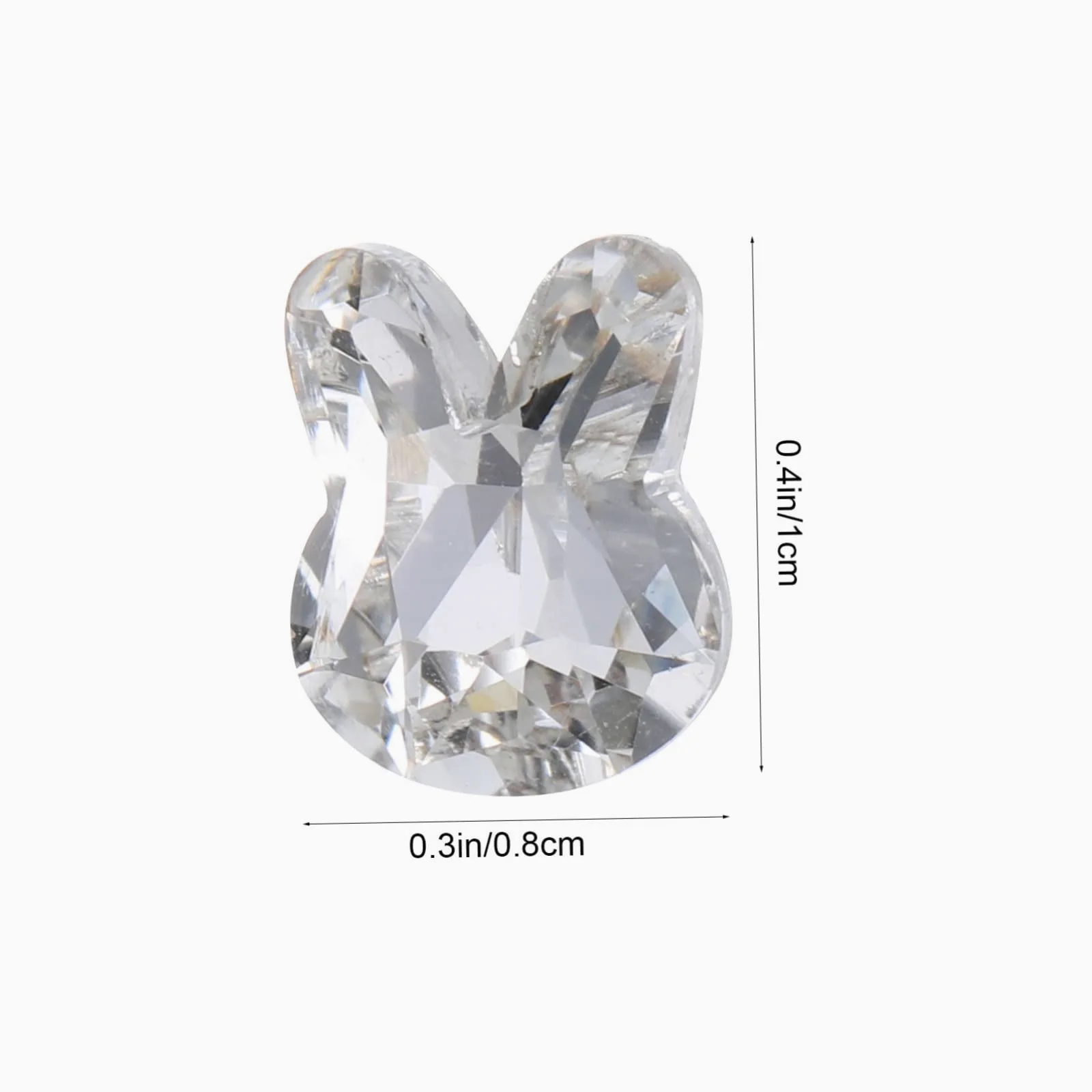 5 Set Gioielli Con Diamanti Per Unghie Decalcomanie Per Le Nail Art Dito Del Piede Coniglio Bunny Adornare Certamente Ornamento Per Manicure Fai Da Te Fette Di Unghie 20 Pezzi*5