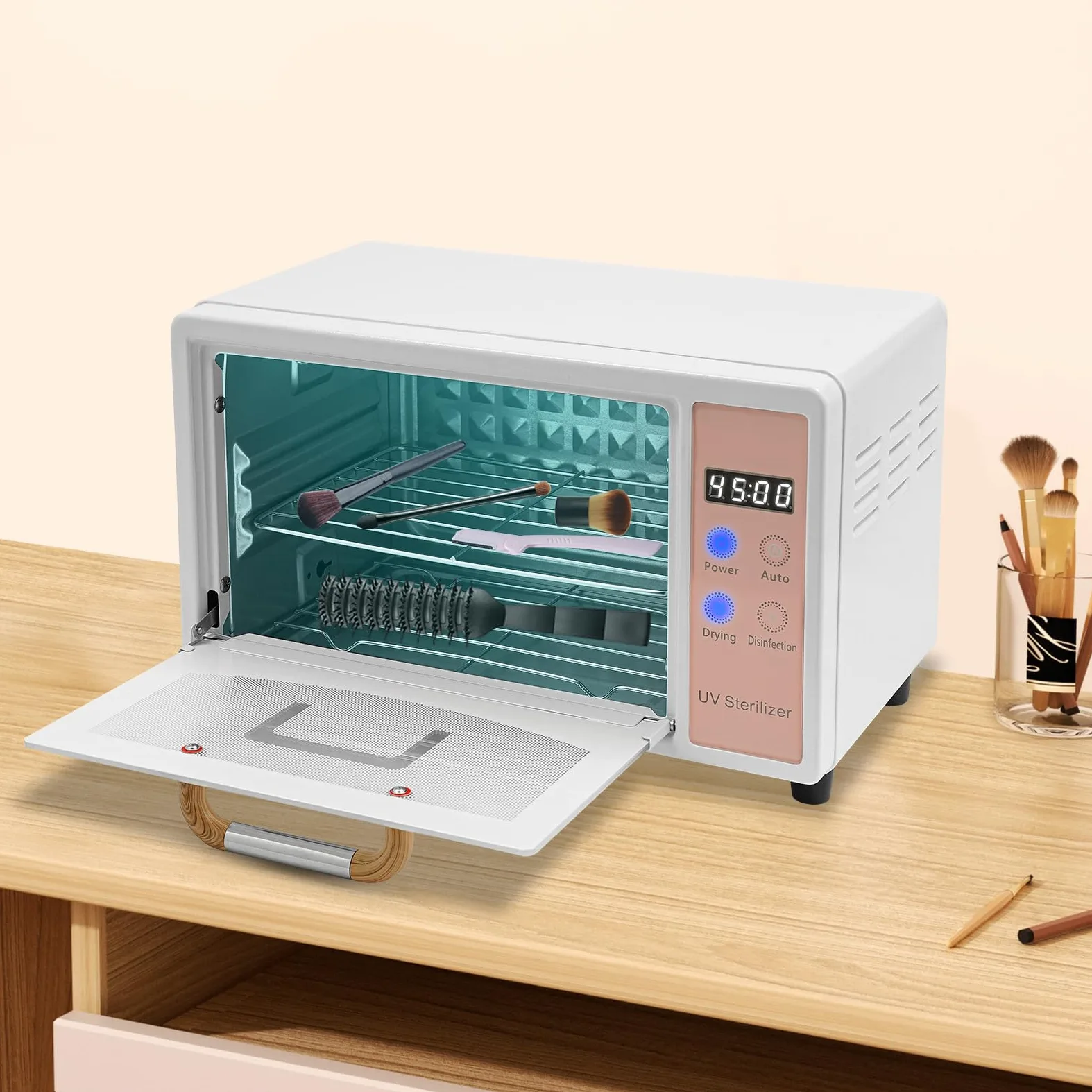 Disinfezione UV 160W Sterilizzatore Multifunzione Sterilizzatore Manicure Sterilizzatore UV Strumenti per Unghie Sterilizzatore Sterilizzatore Sterilizzatore a caldo secco ad alta temperatura