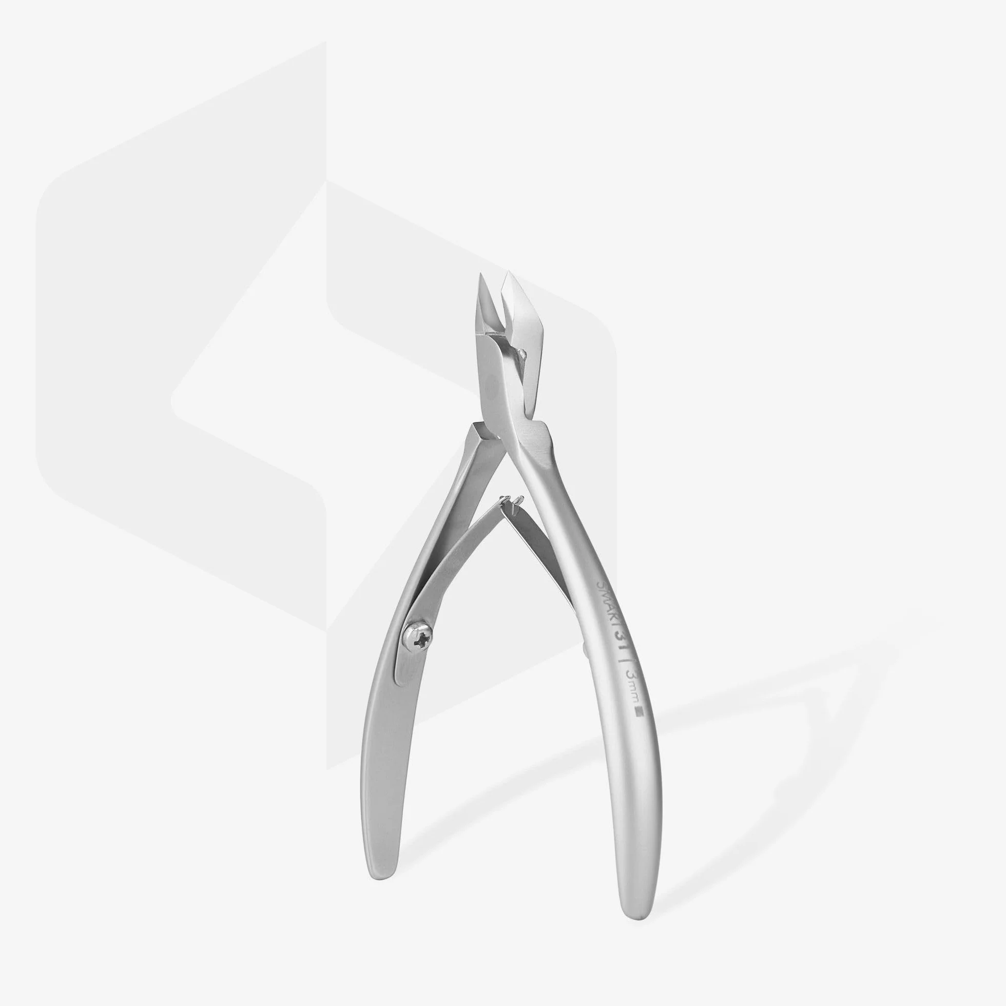 STALEKS PRO by Natury Nails Pinza professionale per cuticole 3 mm. Acciaio inossidabile (Smart 30-3mm)
