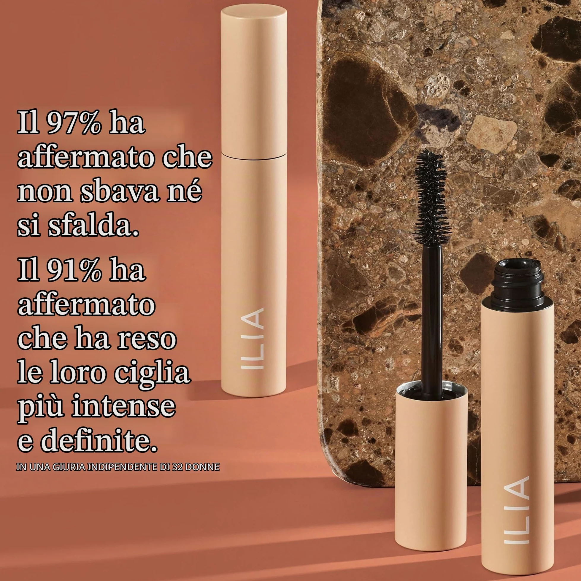 Ilia Beauty | Mascara volumizzante più pieno | 4 ml