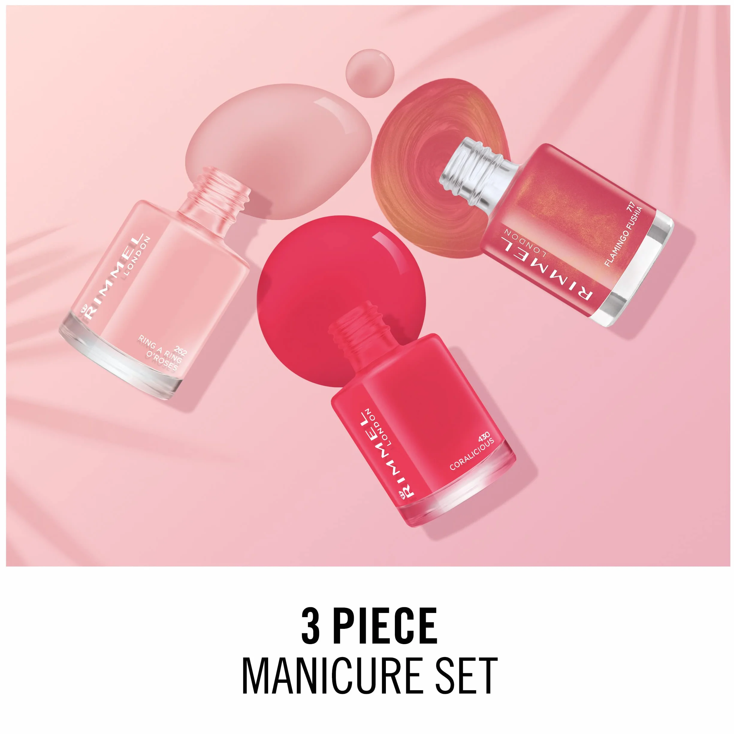 Rimmel London 60 Seconds Super Shine Smalto 8 ml 262 RINGARING Roses
