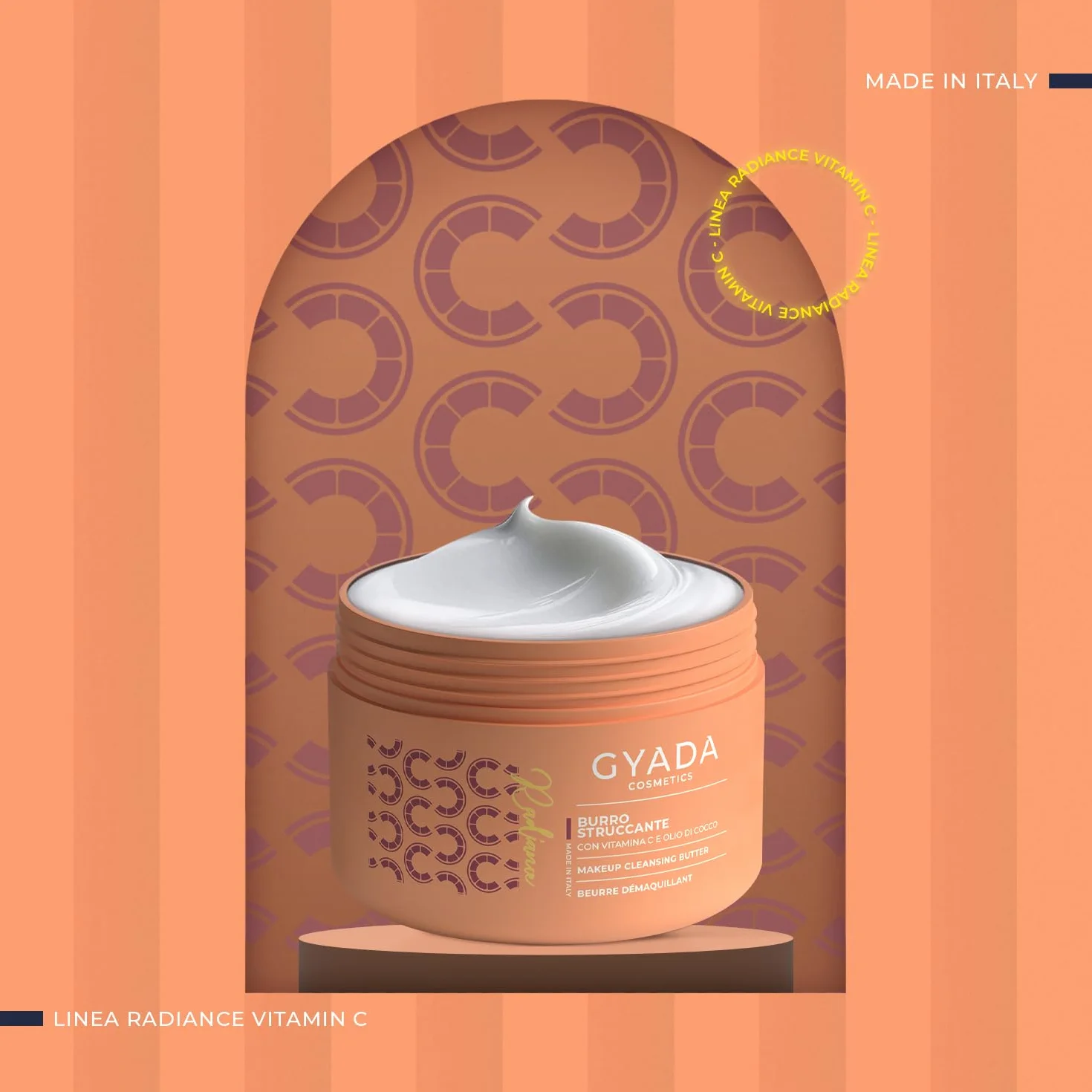 Gyada Cosmetics Radiance Burro Struccante 200 ml