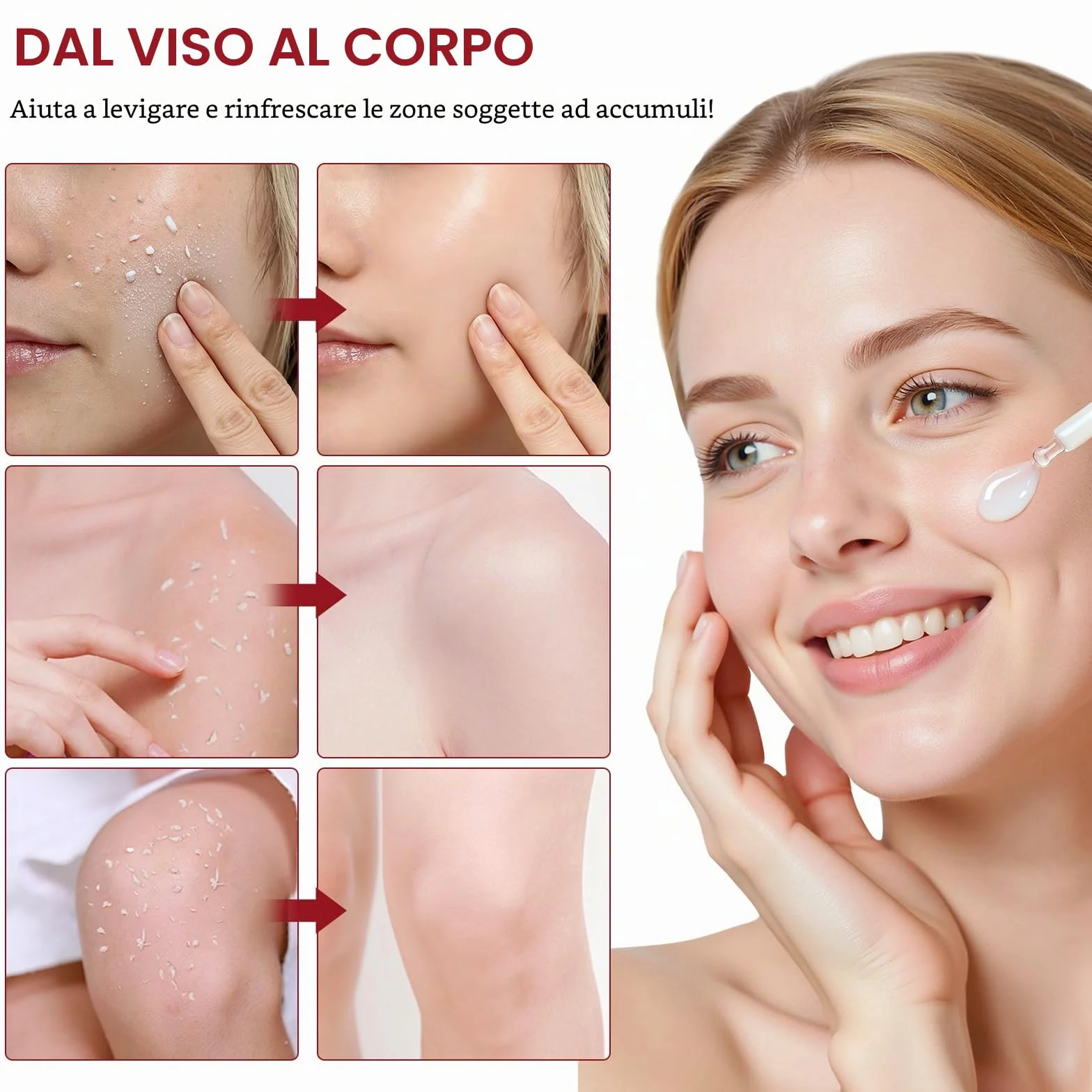 Siero Coreano Esfoliante al Riso Skincare,Peeling Viso Riso 100ml+ Riso Nero 100ml,Esfoliante Delicato con AHA BHA e Niacinamide, Rimuove Cellule Morte,Riduce Pori e Punti Neri,Pelle Liscia e Luminosa