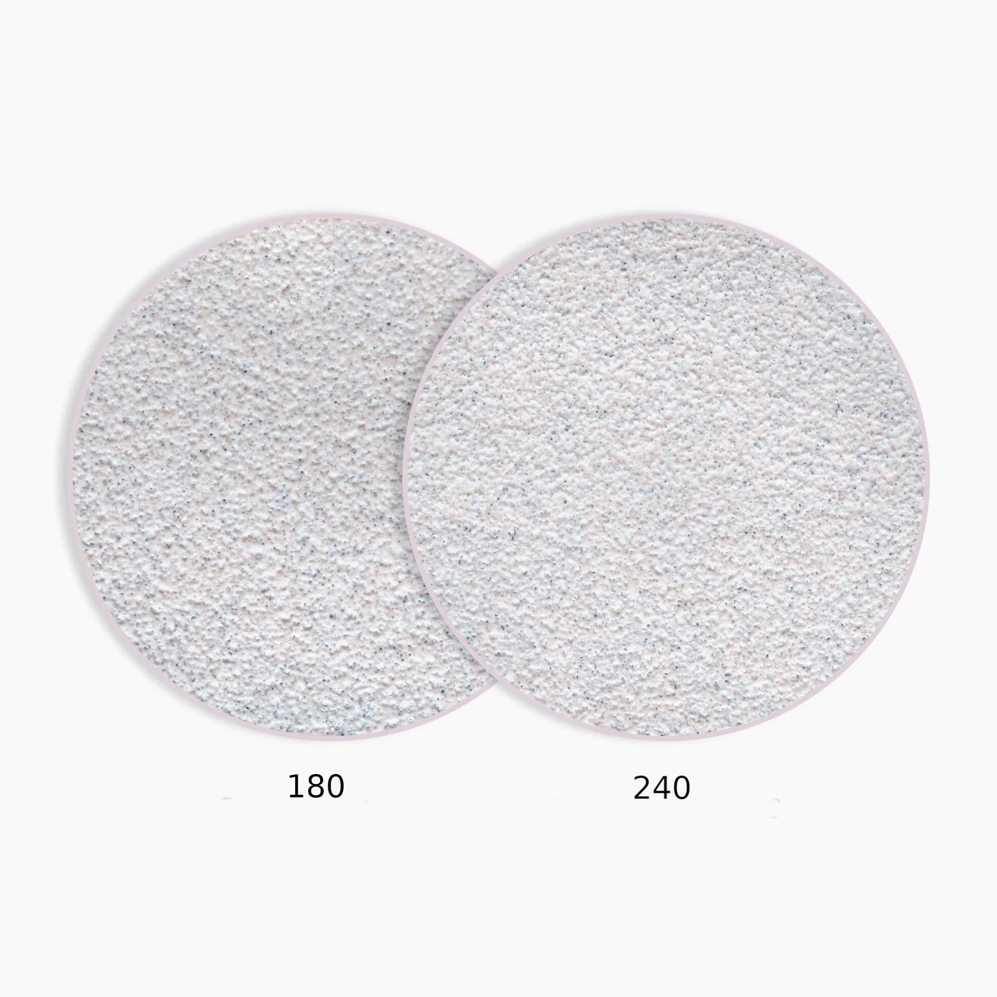Aba Group 100 lime professionali per unghie a mezzaluna, fenicottero standard 180/240, resistente, per uso singolo, lima per unghie di buona qualità, resistente all'abrasione, set di lime per unghie,
