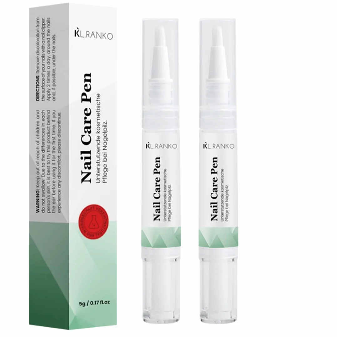 2 Pezzi Nail Care Pen, Penna per la Cura Delle Unghie