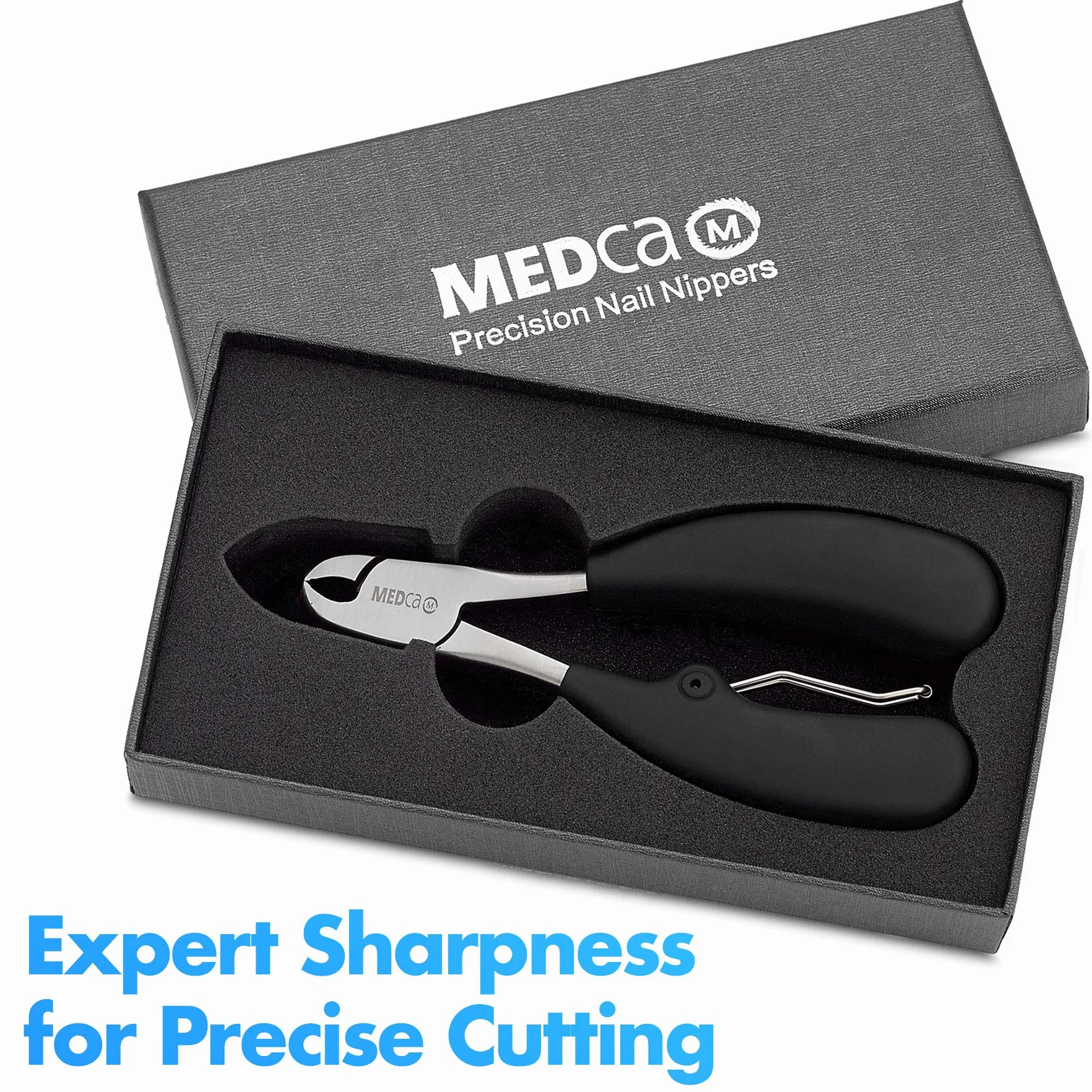 Tagliaunghie dei Piedi di Precisione – Rimuovi Cuticole Premium Tronchesino per Unghie Spesse, Acciaio Inox Uso Chirurgico per Trattamento e Cura Unghie dei Piedi, Strumenti Pedicure