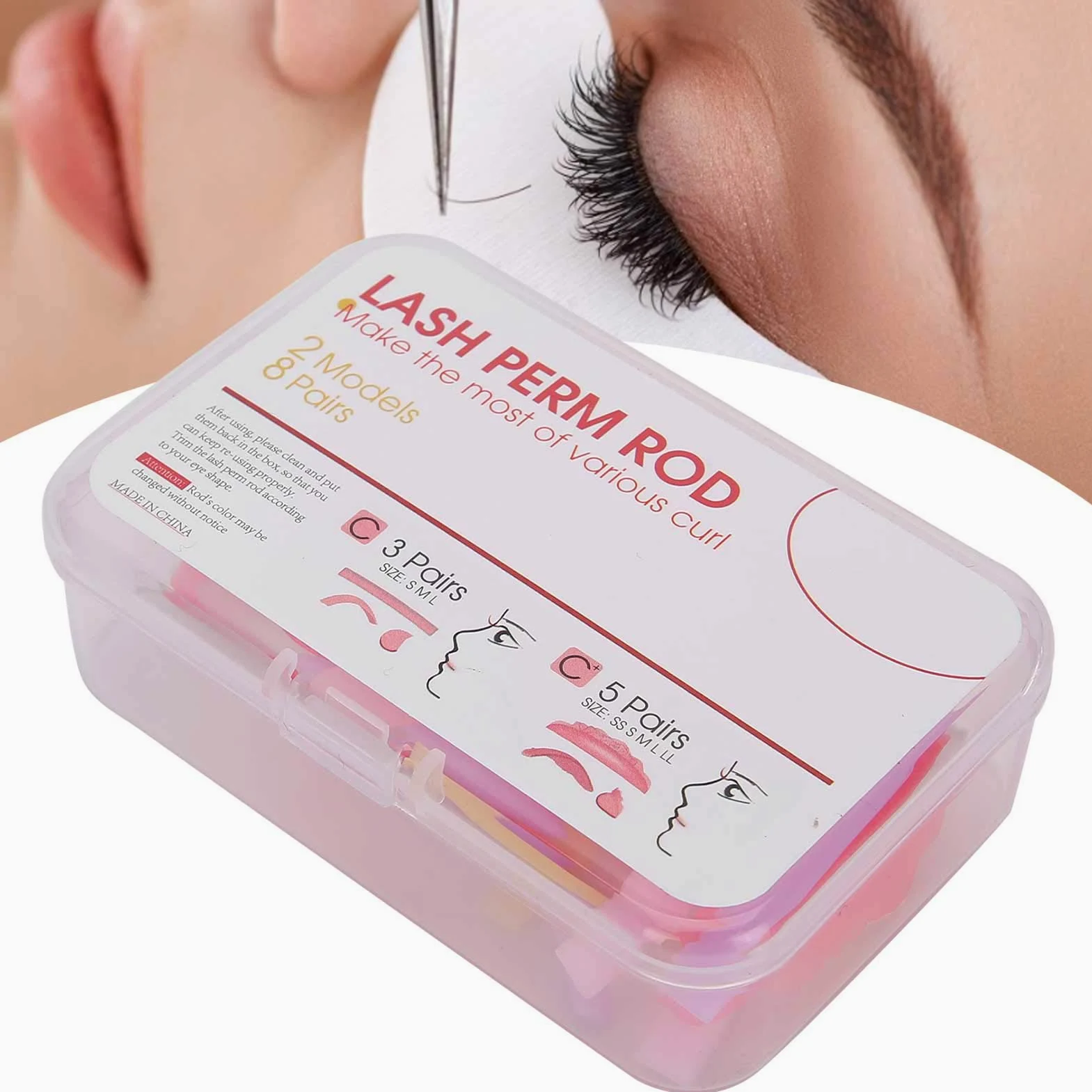 Ciglia Perming Shield Pad Silicone Lash Lifting Pad Strumento Riutilizzabile per la Permanente delle Ciglia