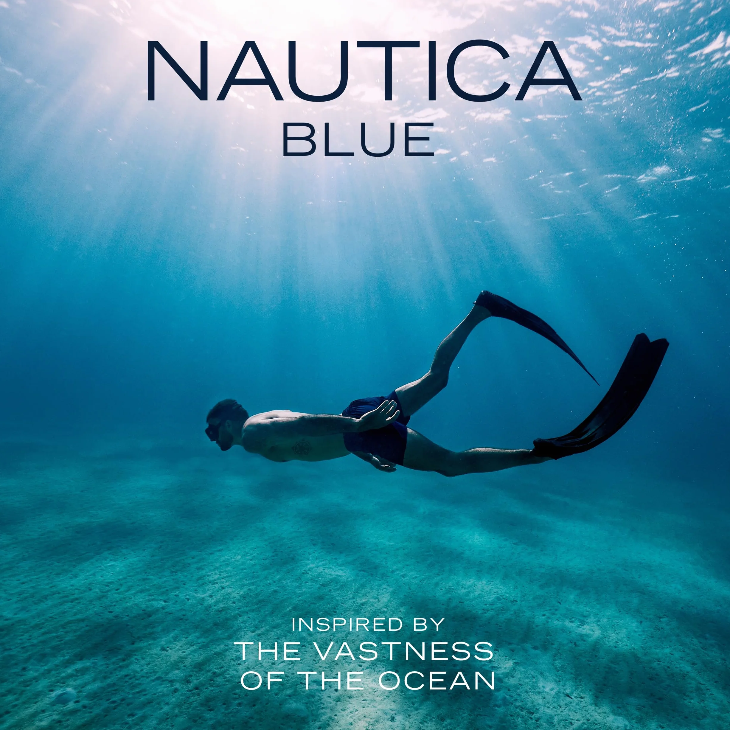 Nautica Blue, Eau de Toilette Spray, Profumo Uomo con Note di Bergamotto, Ninfea e Cedro - 100 ml