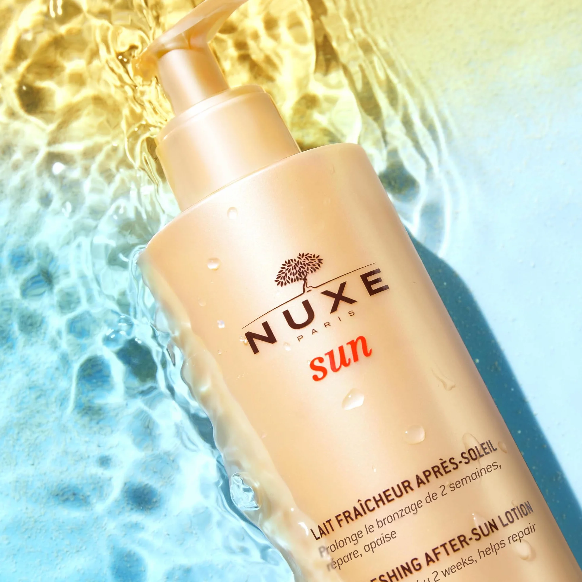 Nuxe Sun Latte freschezza dopo il sole, viso e corpo, 400 ml